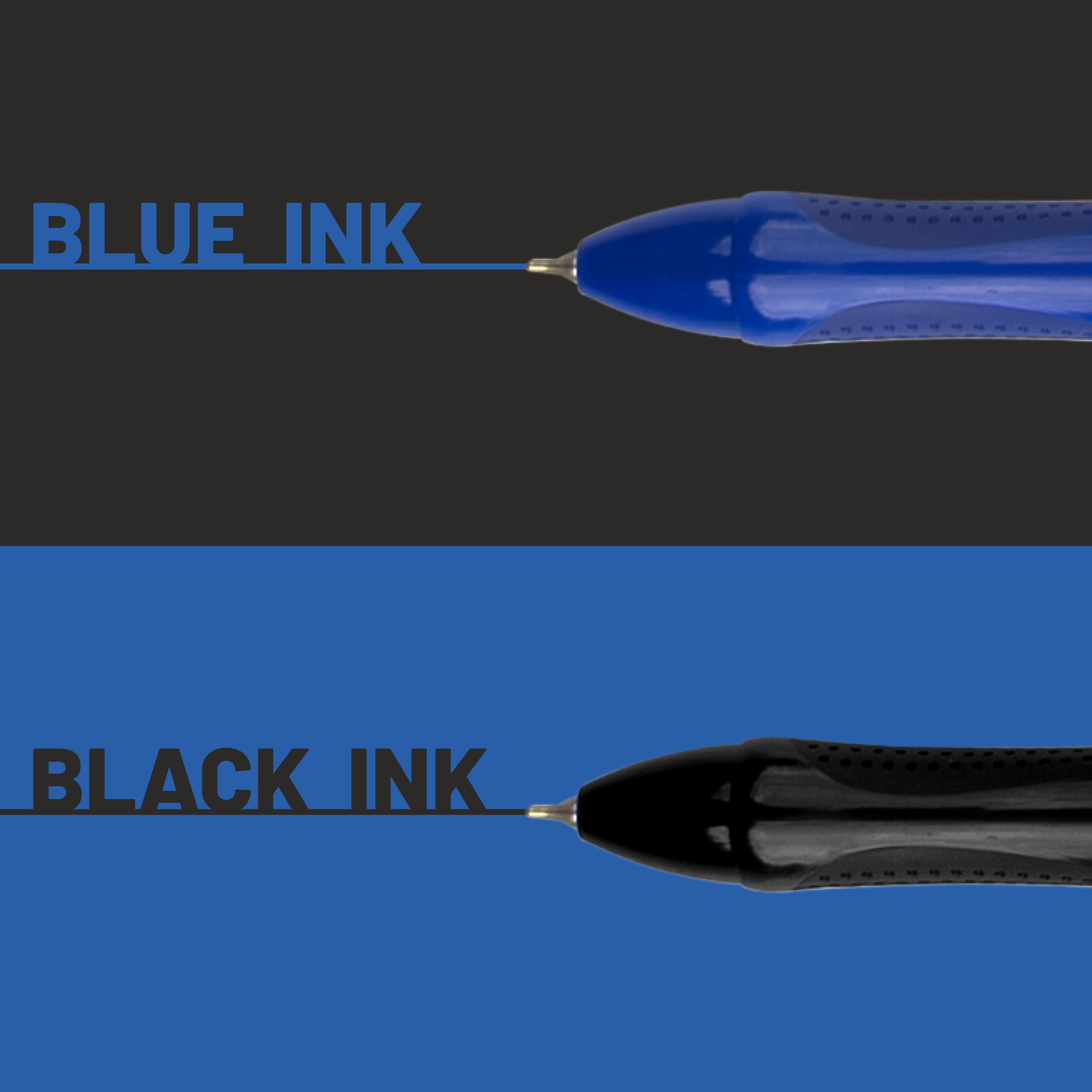 Anupam Snapy Gel Pens, Waterproof Quick Dry Ink, 0.5mm Fine Point Retractable Smooth Writing Pens for Journaling, Writing Gel Pen
