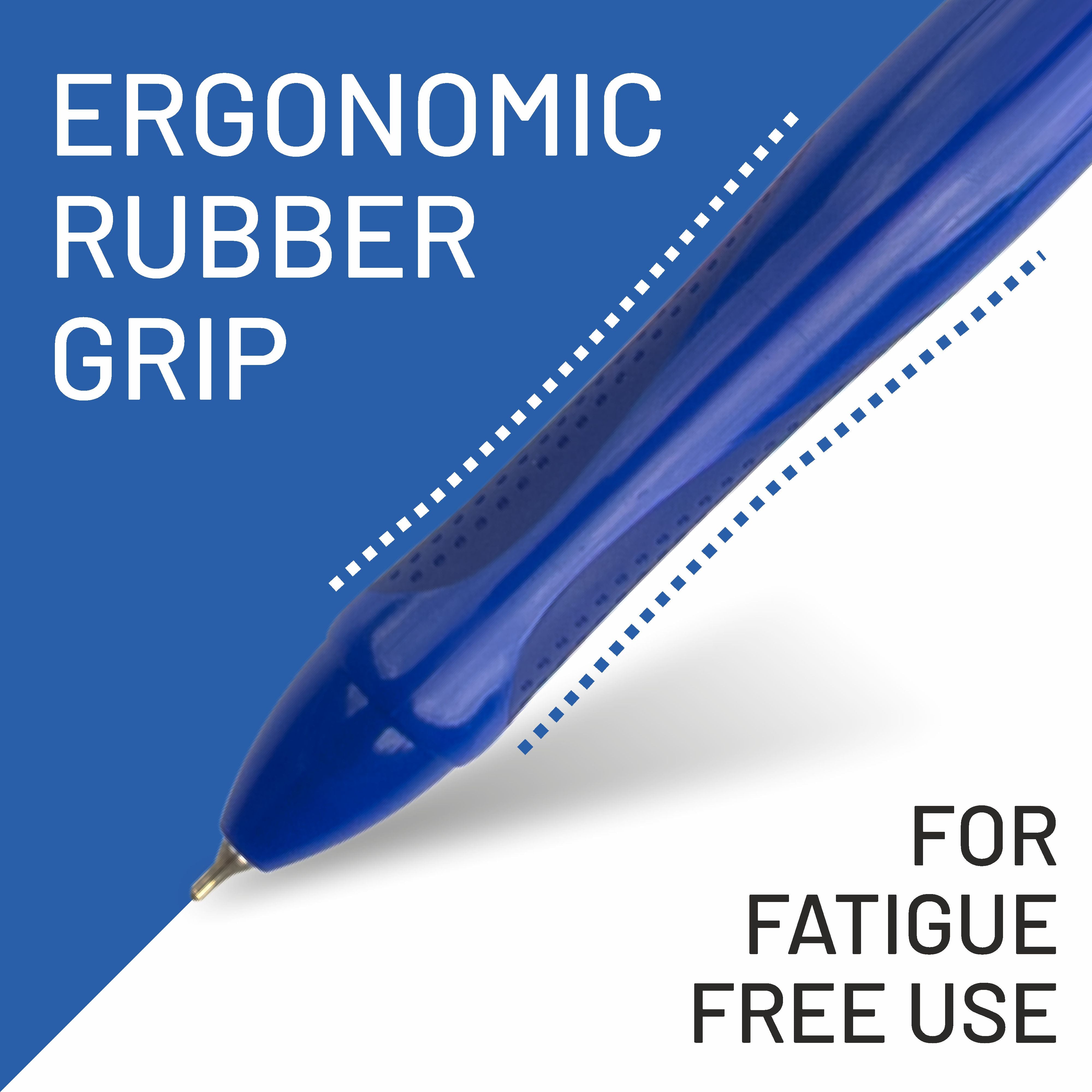 Anupam Snapy Gel Pens, Waterproof Quick Dry Ink, 0.7mm Fine Point Retractable Smooth Writing Pens