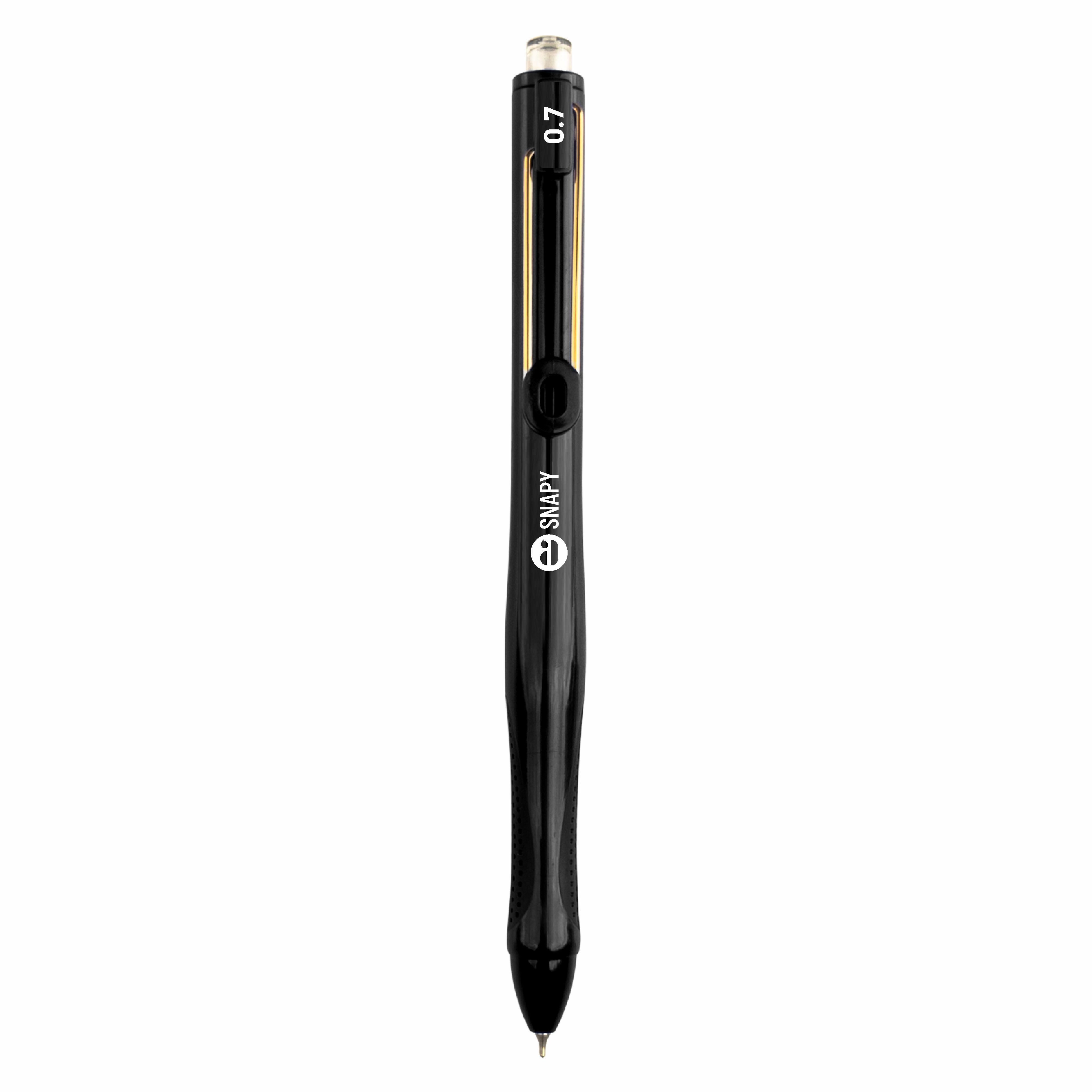 Anupam Snapy Gel Pens, Waterproof Quick Dry Ink, 0.7mm Fine Point Retractable Smooth Writing Pens