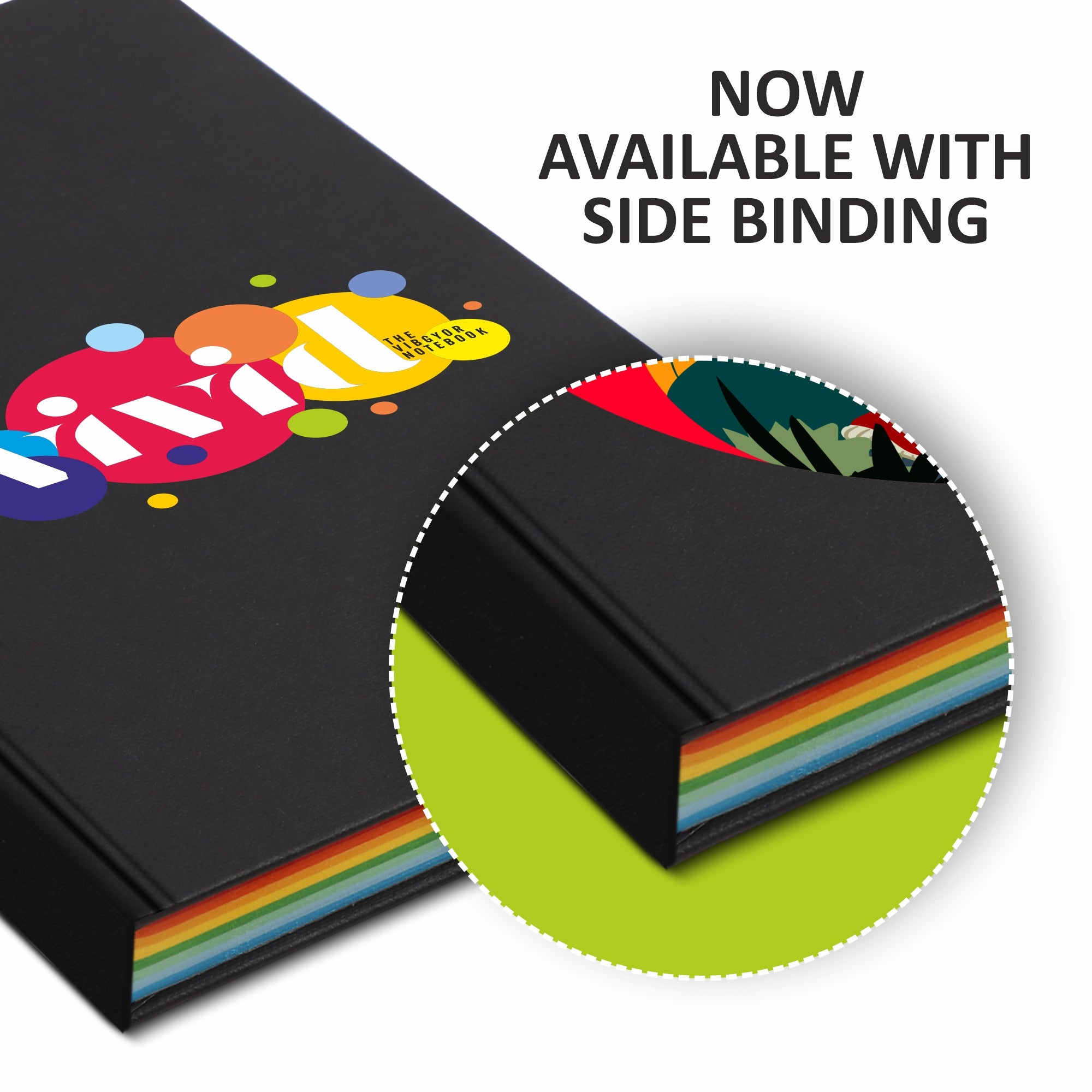 Anupam Vivid Multi Colour Paper-Writing Journal -A5-70 GSM-(256 pages)