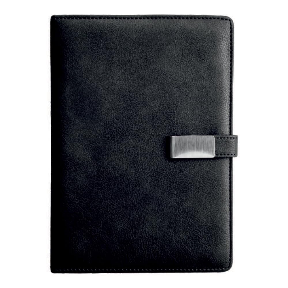 Anupam Charm Ruled Journal Notebook,192 Pages A5 Hardcover Leather Journals with Magnetic Metal Loop Closure with Pen Loop 80 Gsm Journal