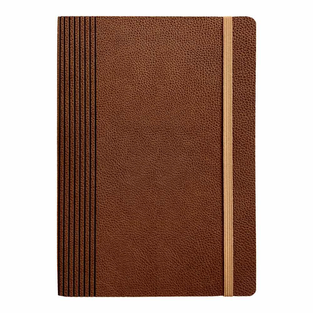 Anupam Sway Lined Journal Notebook-192 Pages-College Ruled Notebook-Thick Paper Leather Textured PU Cover with Designer Engraving Journals-Writing Office-School Supplies-80 Gsm