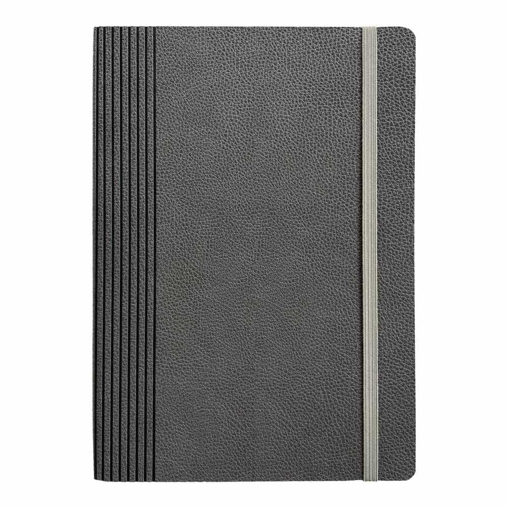 Anupam Sway Lined Journal Notebook-192 Pages-College Ruled Notebook-Thick Paper Leather Textured PU Cover with Designer Engraving Journals-Writing Office-School Supplies-80 Gsm