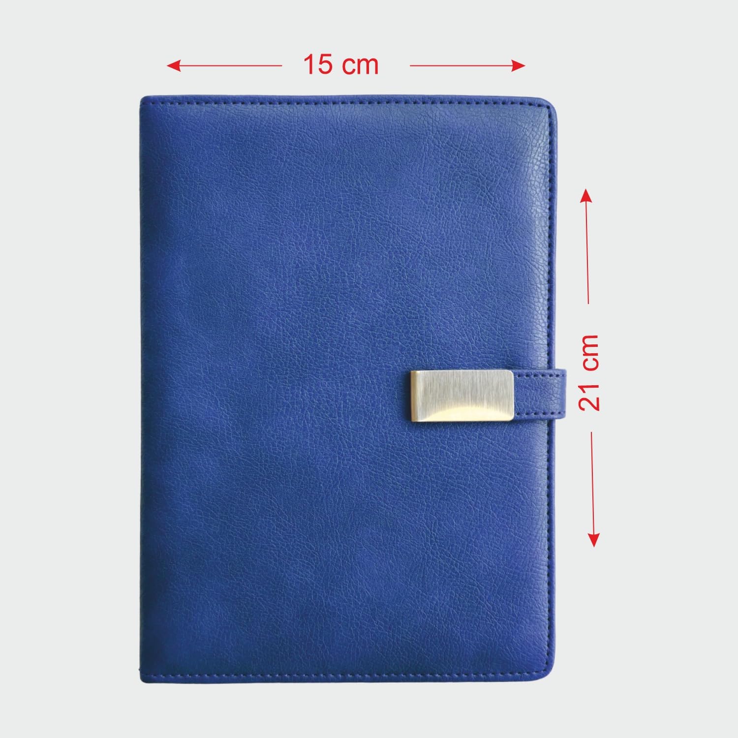 Anupam Charm Ruled Journal Notebook,192 Pages A5 Hardcover Leather Journals with Magnetic Metal Loop Closure with Pen Loop 80 Gsm Journal