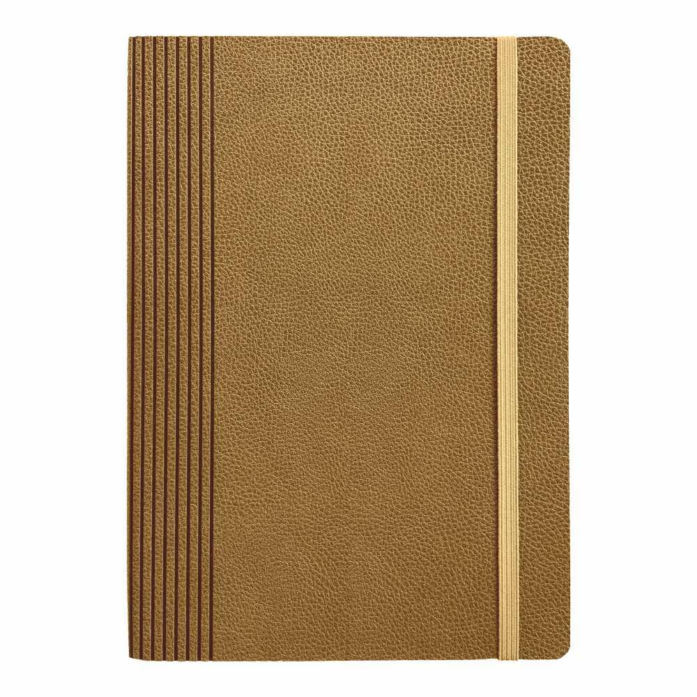 Anupam Sway Lined Journal Notebook-192 Pages-College Ruled Notebook-Thick Paper Leather Textured PU Cover with Designer Engraving Journals-Writing Office-School Supplies-80 Gsm