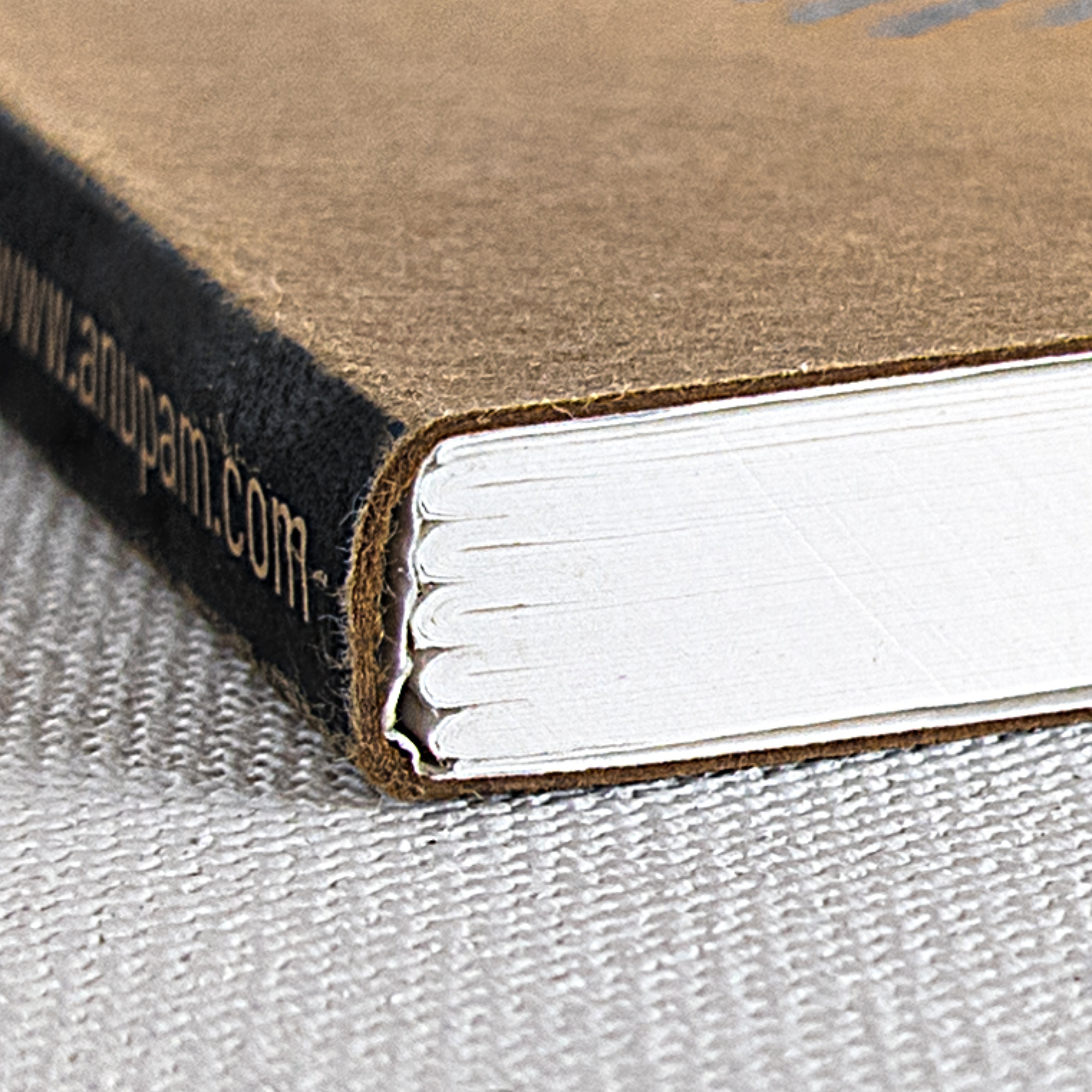 REK Journal Recycled and Eco-friendly Kraft Cover College Ruled Notebook - 80 Gsm - 160 Pages (Pack)