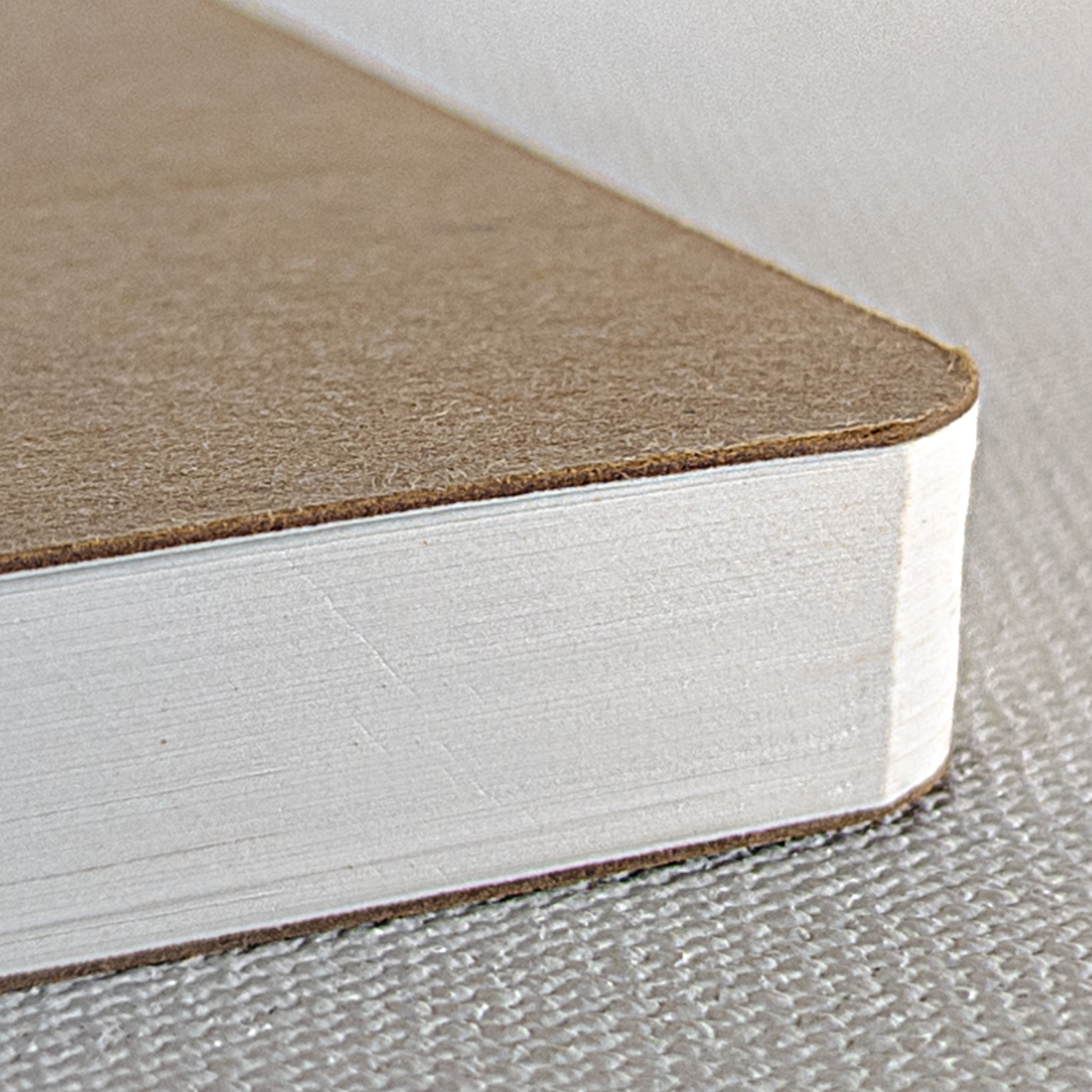 REK Journal Recycled and Eco-friendly Kraft Cover College Ruled Notebook - 80 Gsm - 160 Pages (Pack)