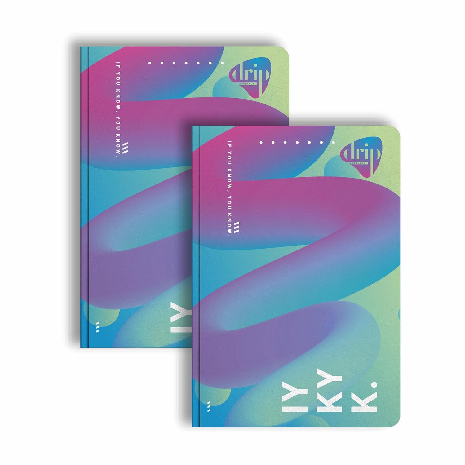 Anupam Drip Journal 160 Pages, 80 GSM Ruled Paper | Vibrant Colour Designer Inside Pages | Soft Bound Aesthetic Cover | A5 Size for Journaling, Notes &amp; Planning&nbsp;