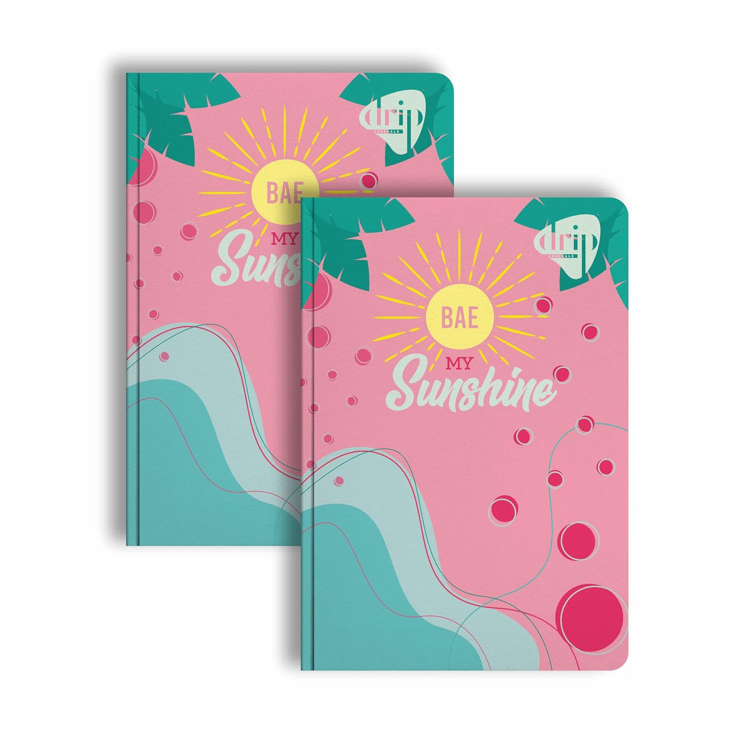 Anupam Drip Journal 160 Pages, 80 GSM Ruled Paper | Vibrant Colour Designer Inside Pages | Soft Bound Aesthetic Cover | A5 Size for Journaling, Notes &amp; Planning&nbsp;