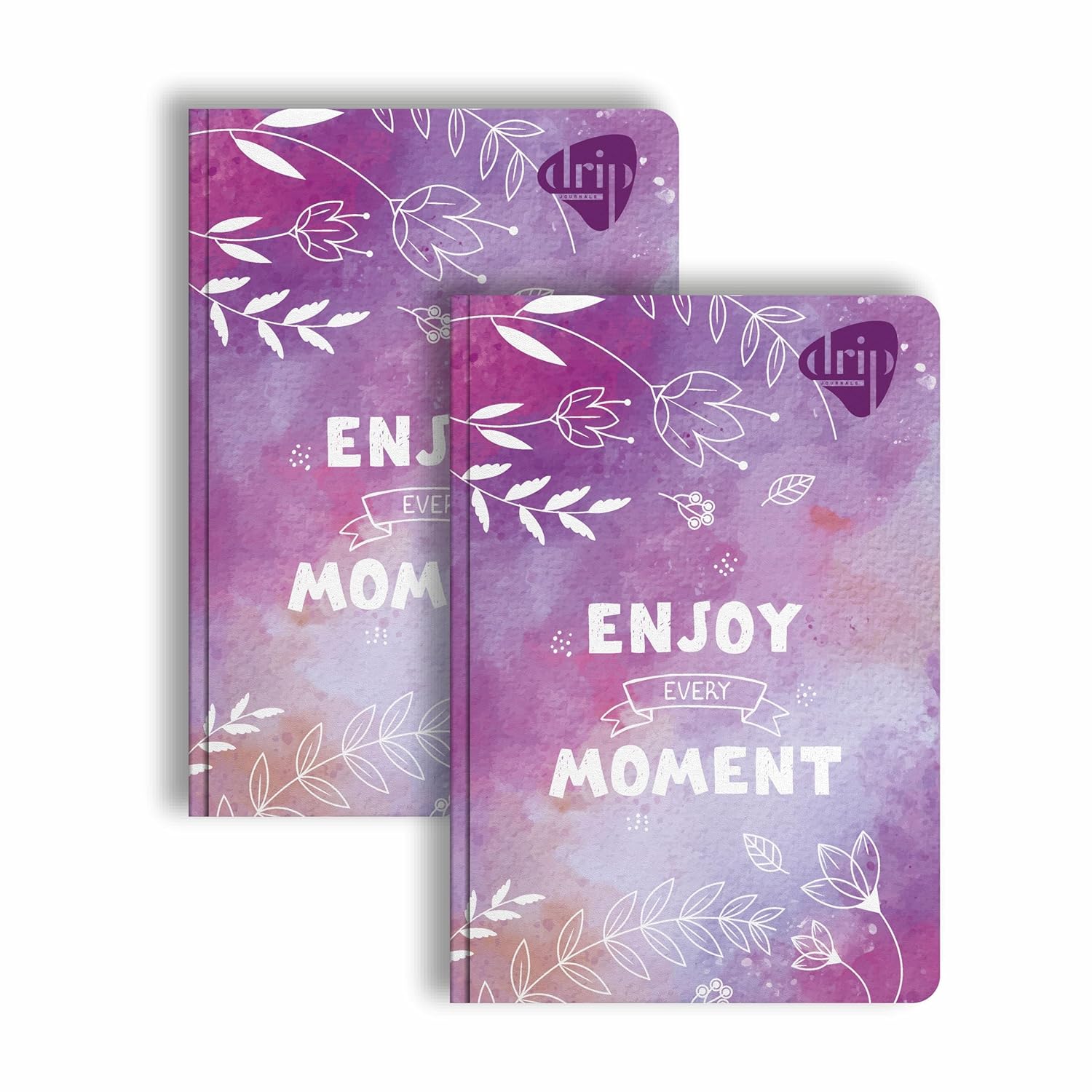 Anupam Drip Journal 160 Pages, 80 GSM Ruled Paper | Vibrant Colour Designer Inside Pages | Soft Bound Aesthetic Cover | A5 Size for Journaling, Notes &amp; Planning&nbsp;