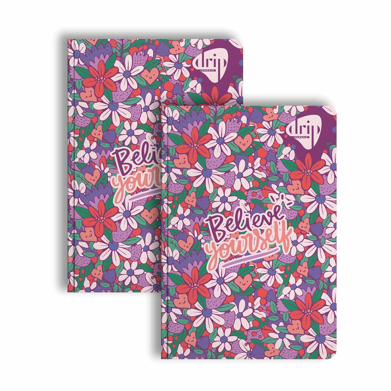 Anupam Drip Journal 160 Pages, 80 GSM Ruled Paper | Vibrant Colour Designer Inside Pages | Soft Bound Aesthetic Cover | A5 Size for Journaling, Notes &amp; Planning&nbsp;