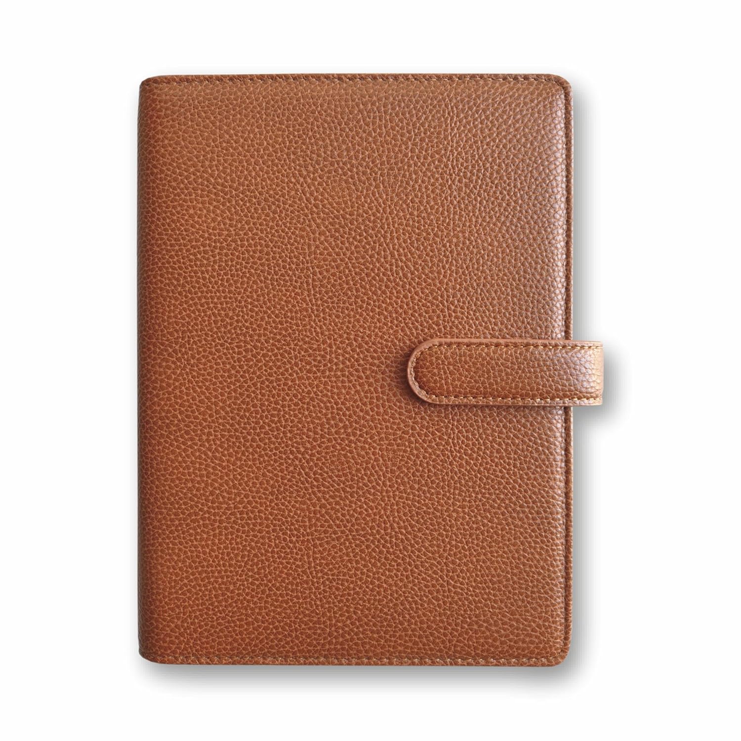 Anupam Prox Journal A5 | 120 Pages | College Ruled Notebook | 100 Gsm Paper | Leather PU Cover Notebook Magnetic Loop Closure with Multipurpose Pockets | for Writing, Planning Notebooks