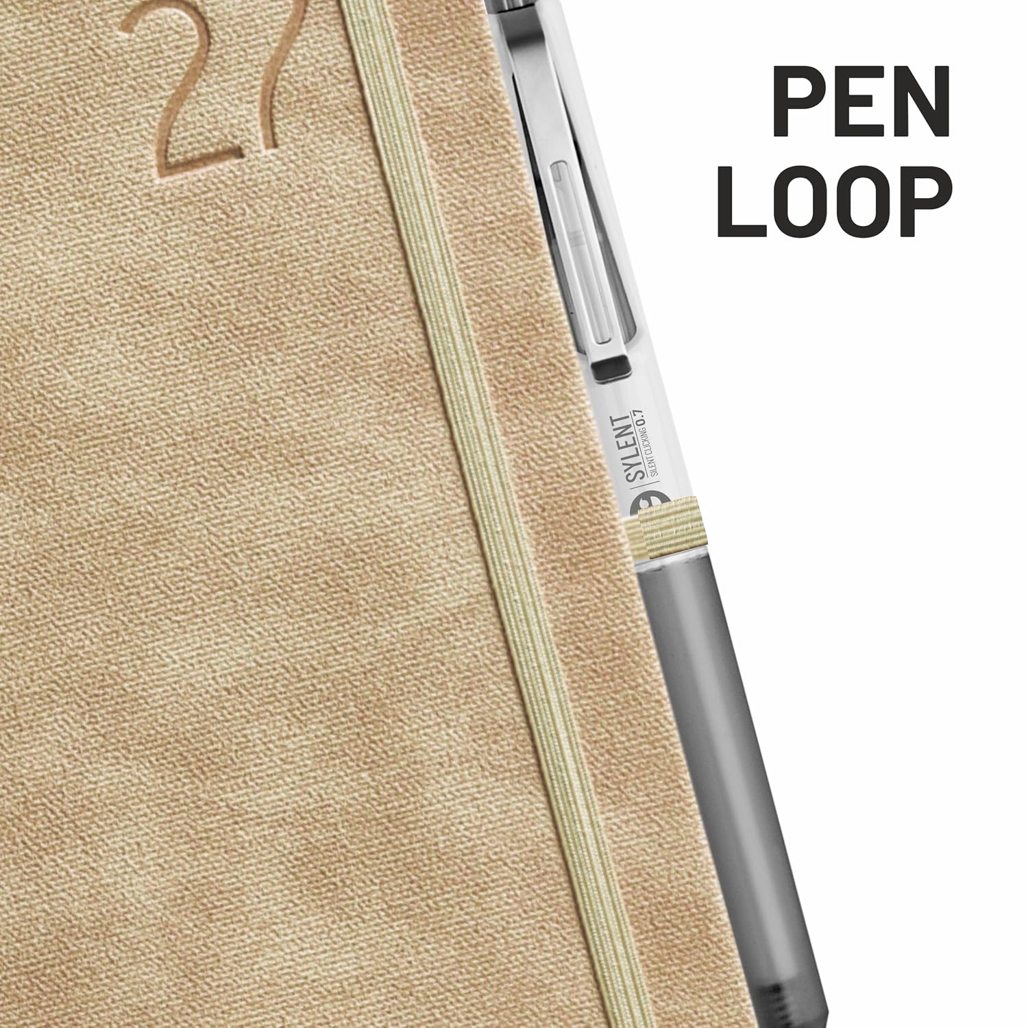Anupam Blaze 2027 Diary – Dated Daily Planner with Monthly Calendar | Full Page Per Day | New Year 2027 Year Planner | 80 GSM Paper | 365 Days | Aesthetic Daily Diary Book