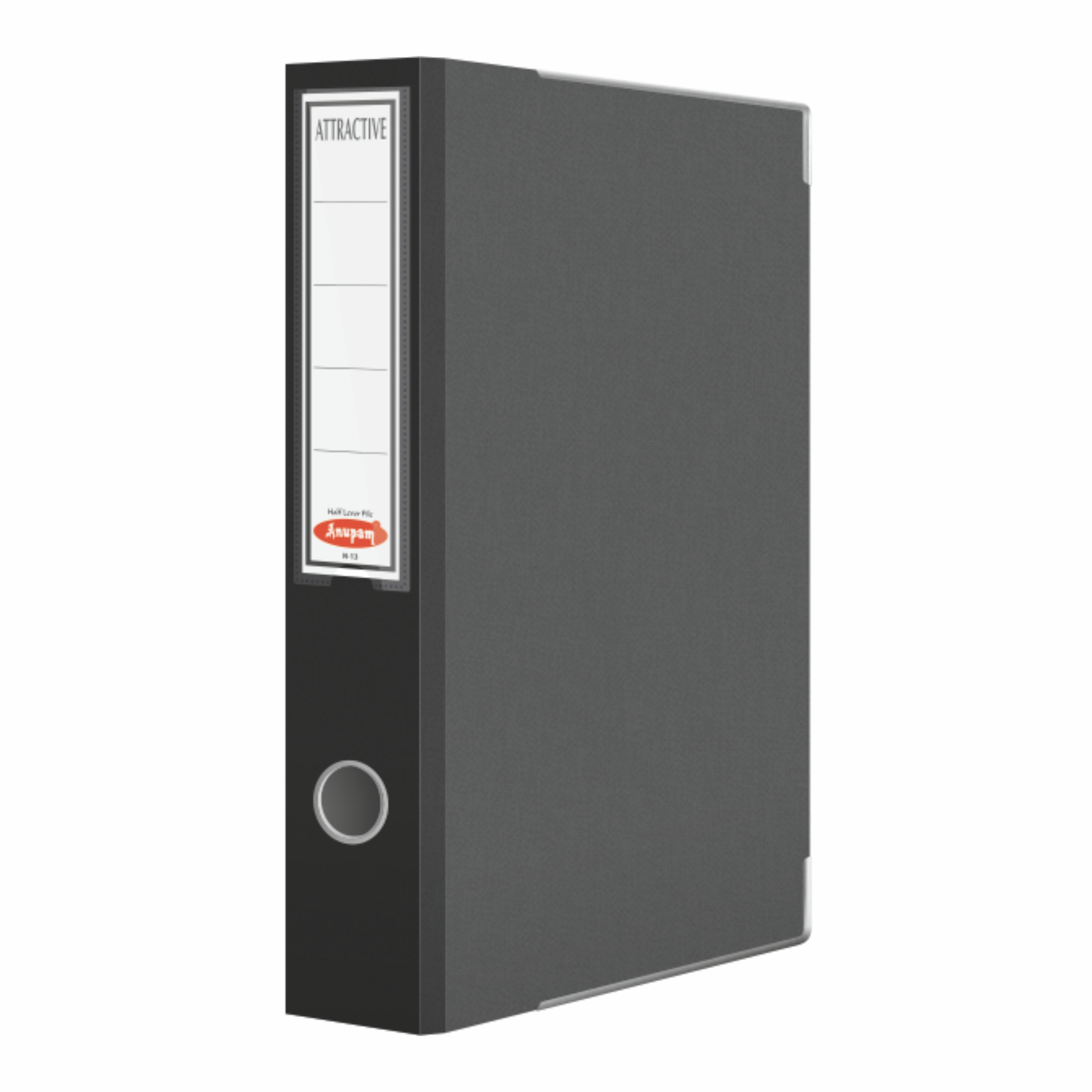 Anupam Attractive Lever File Robust Textured Cover ( Pack of 4 )