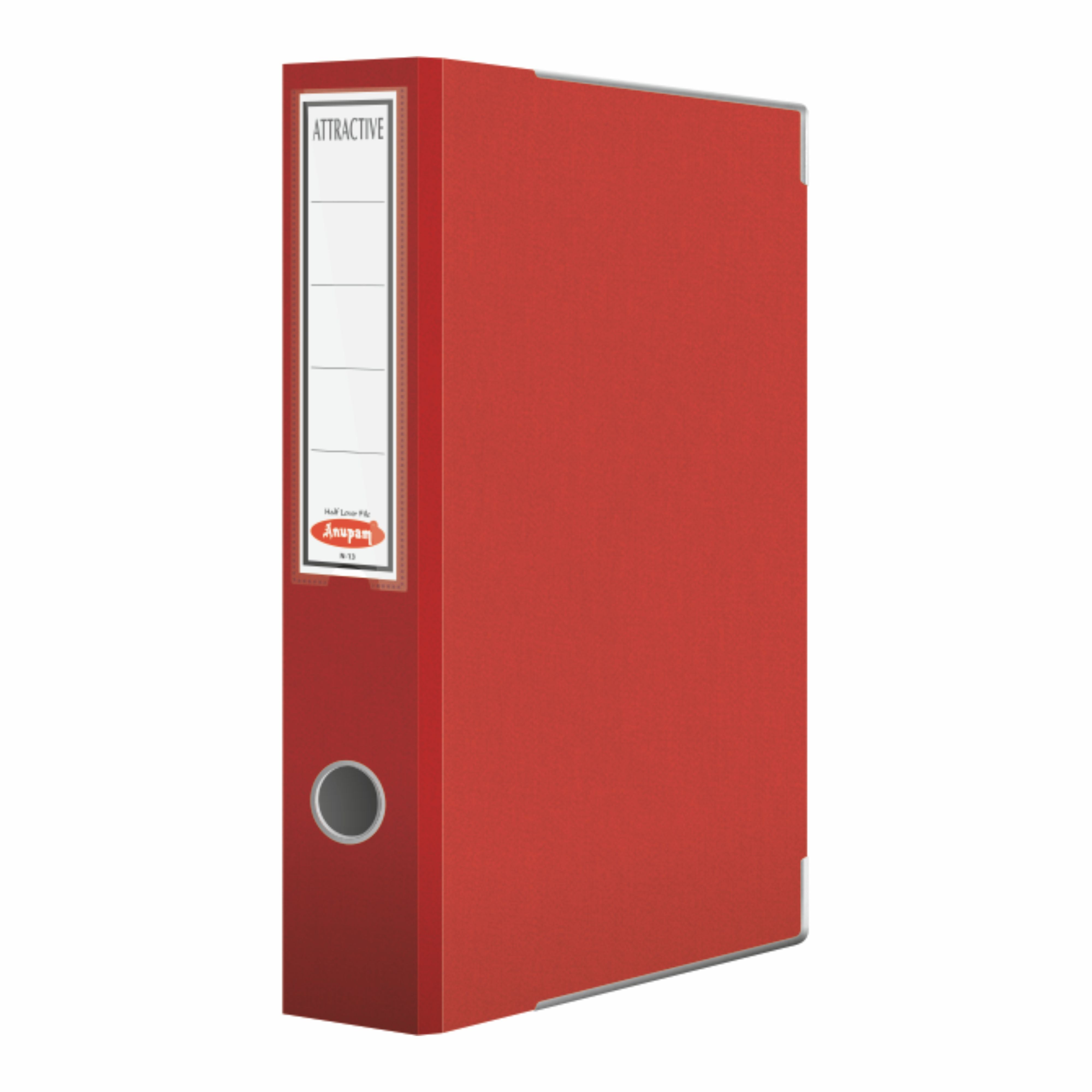 Anupam Attractive Lever File Robust Textured Cover ( Pack of 4 )