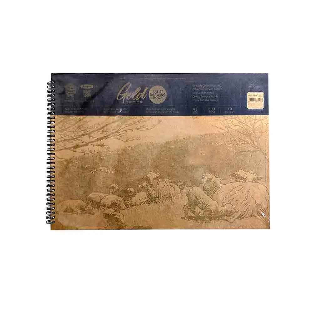 Anupam Artist Drawing Book Gold Edition - 300 GSM Anupam