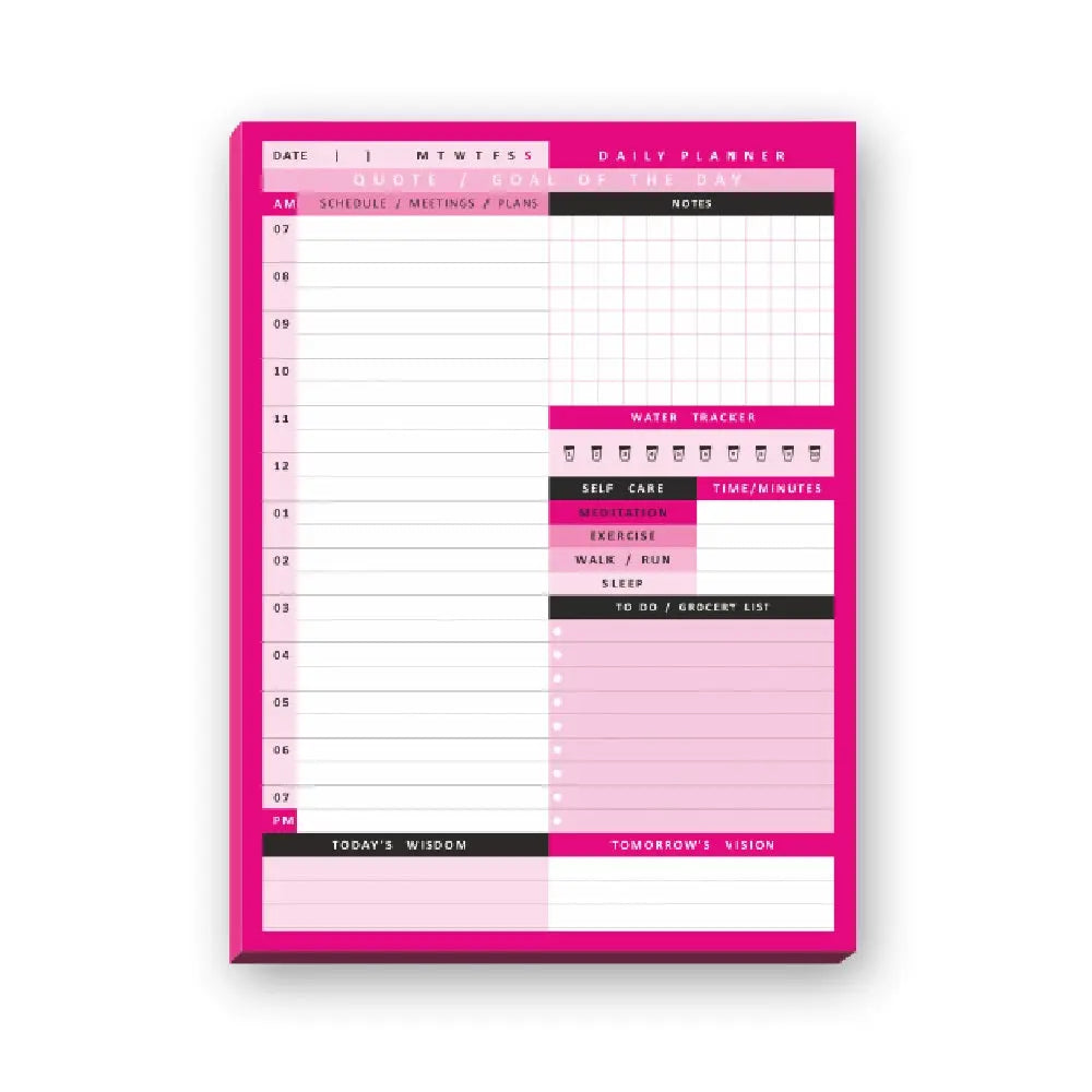 Anupma Daily Planning Pad Desk Planner Notepad Anupam