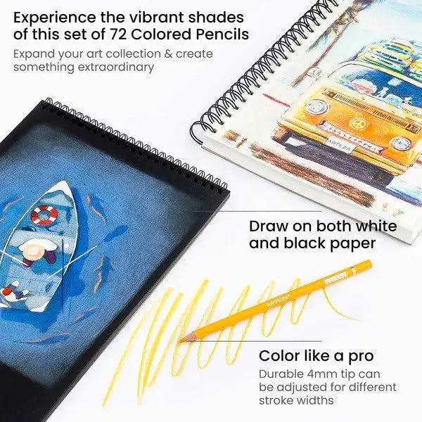 Arteza Colored Pencils Expert Assorted Colors Set