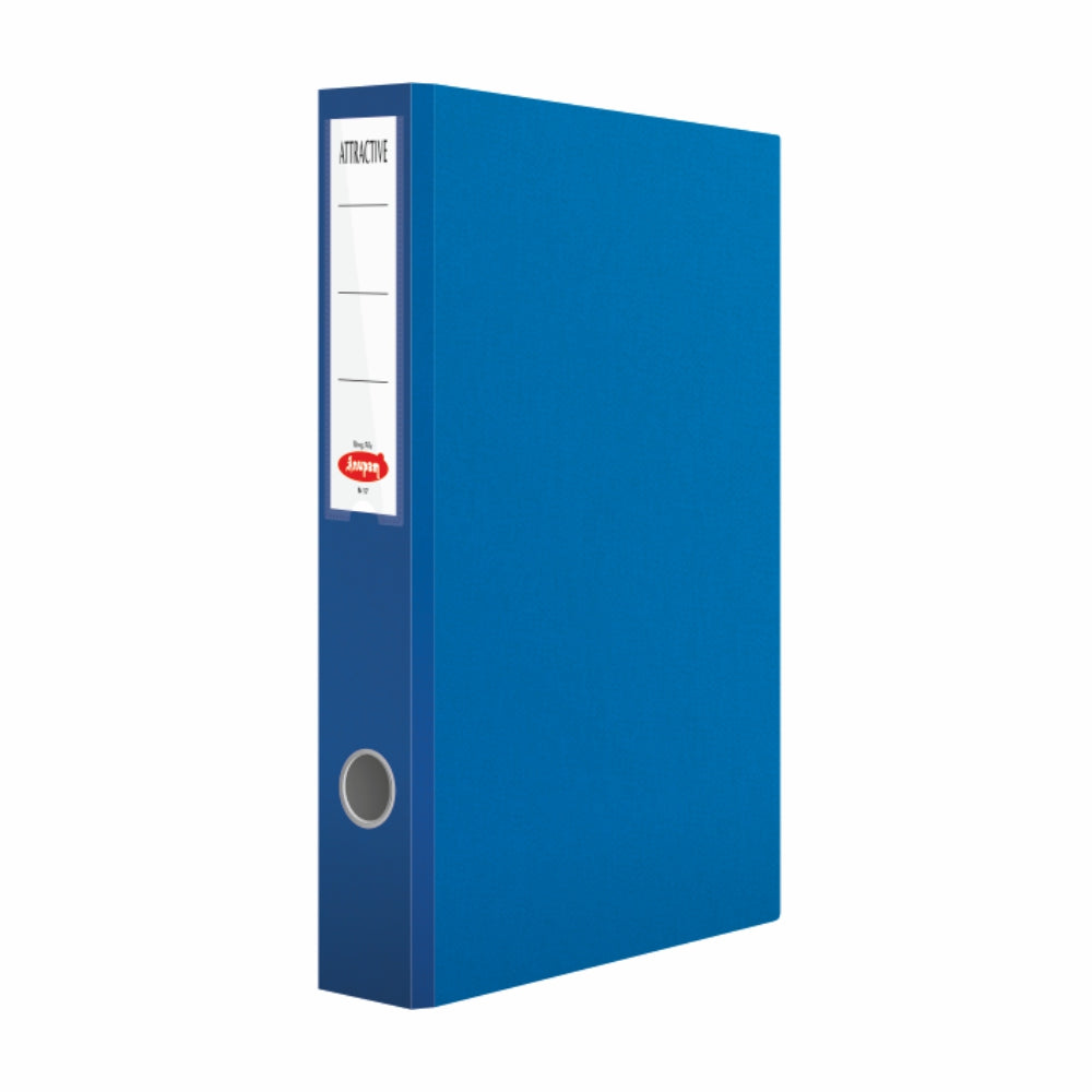 Anupam Attractive Ring File 1" 2D-Ring Robust Textured Cover  ( Pack of 4 )