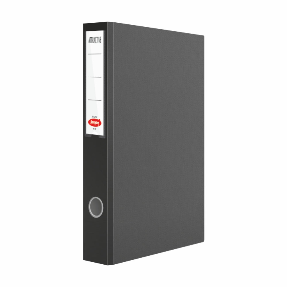 Anupam Attractive Ring File 1" 2D-Ring Robust Textured Cover  ( Pack of 4 )