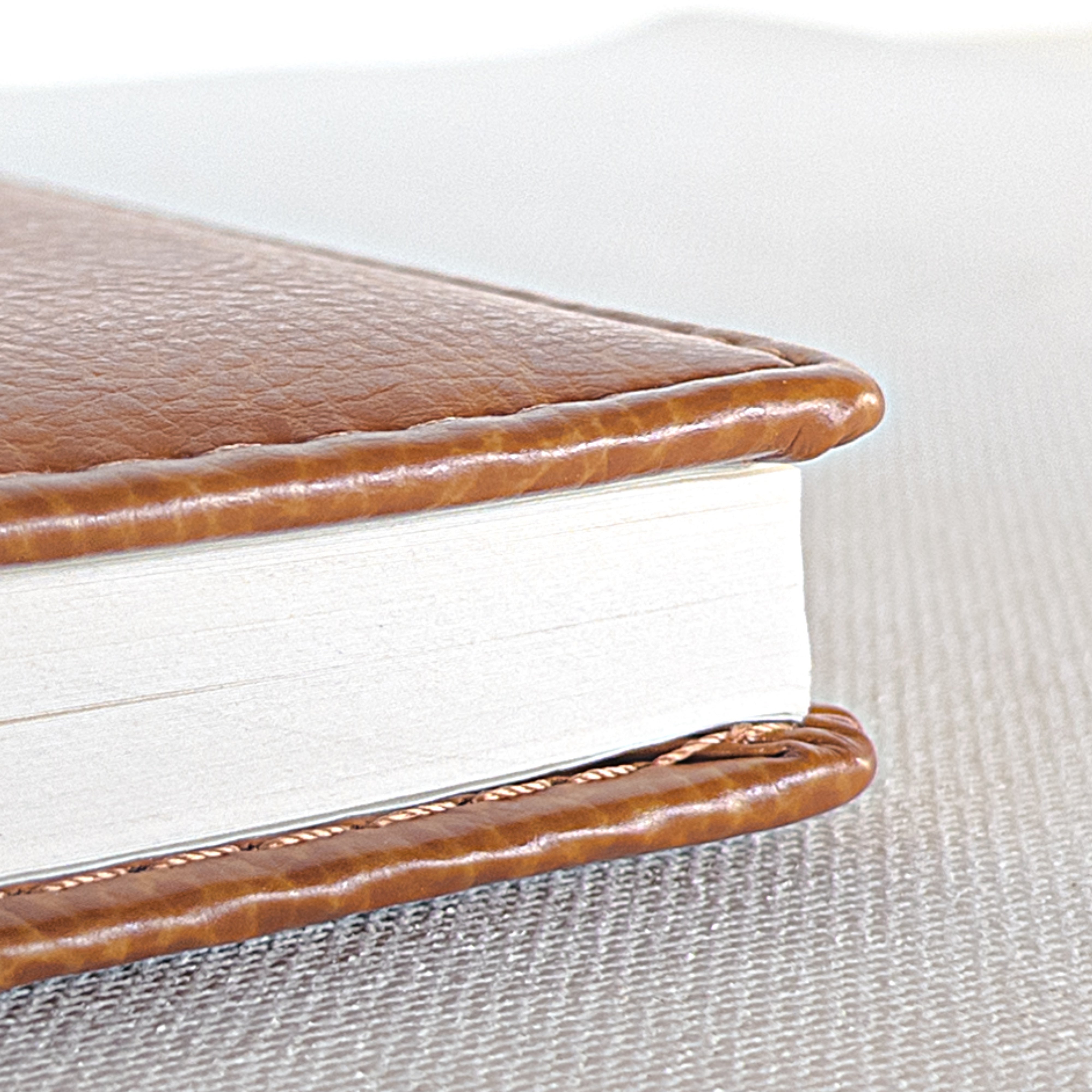 Anupam Exec Journal - Vintage Elegance with Stitched Edges, Elastic Pen Loop, and Leather Textured PU Covers – 192 Pages