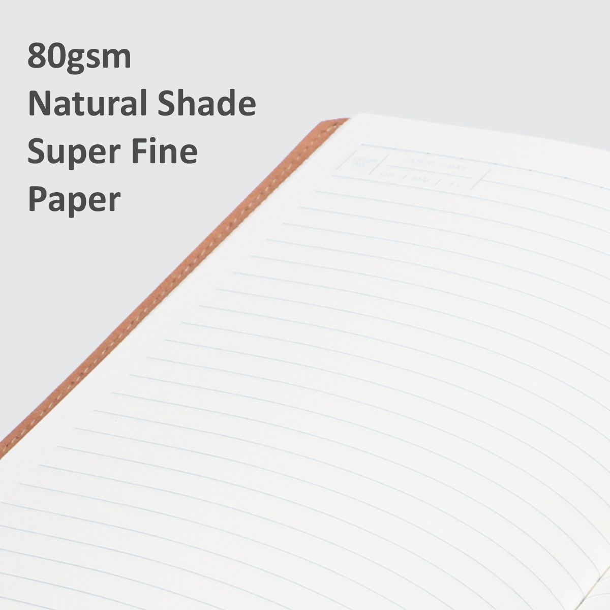 Anupam Crave Journal A5 Ruled Notebook 192 Pages 80Gsm Flexible PU Cover Vintage Diary, Travel Journal Notebook