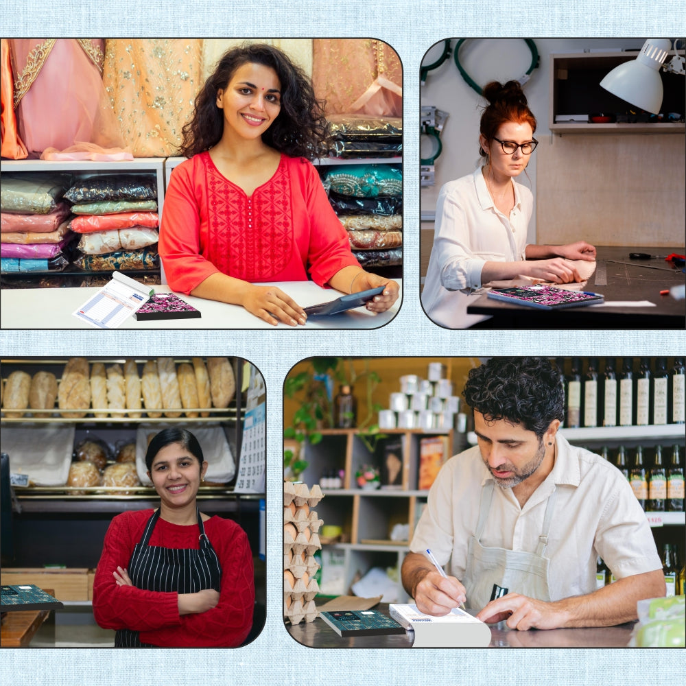 Anupam Bill Book Cash Memo-Approval Slip-Estimate Slip-Credit Memo Perforated Pages Book for Shop-Office-Institute