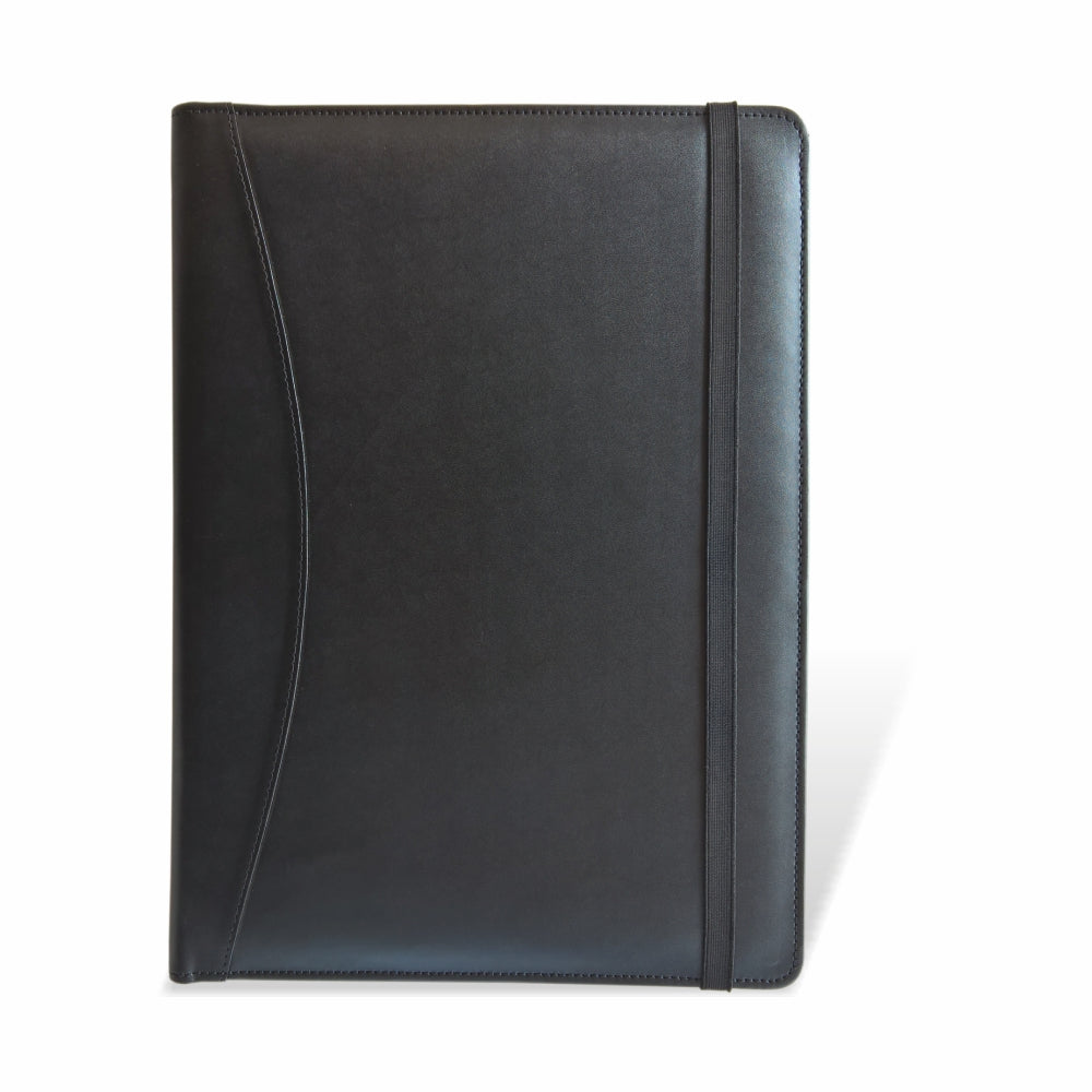 Custom Conference Wallet Folder Anupam A4 Conference Folder - Robust Leather-Textured Cover with Elast