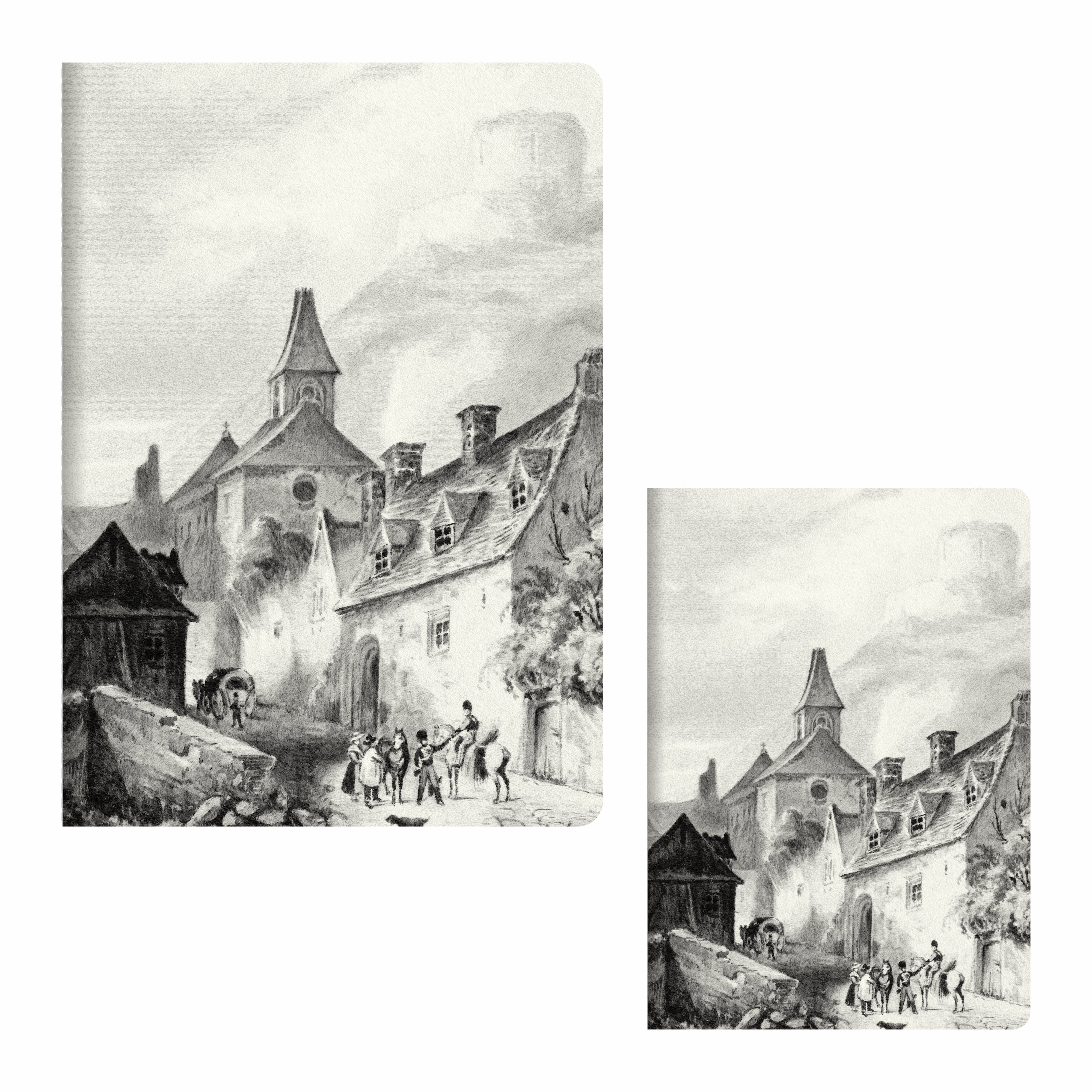 Anupam Cartridge Booklet-Natural Shade Dot Grid Paper Sketchbook-Soft Cover Book-140 GSM-40 Pages (pack of 2)