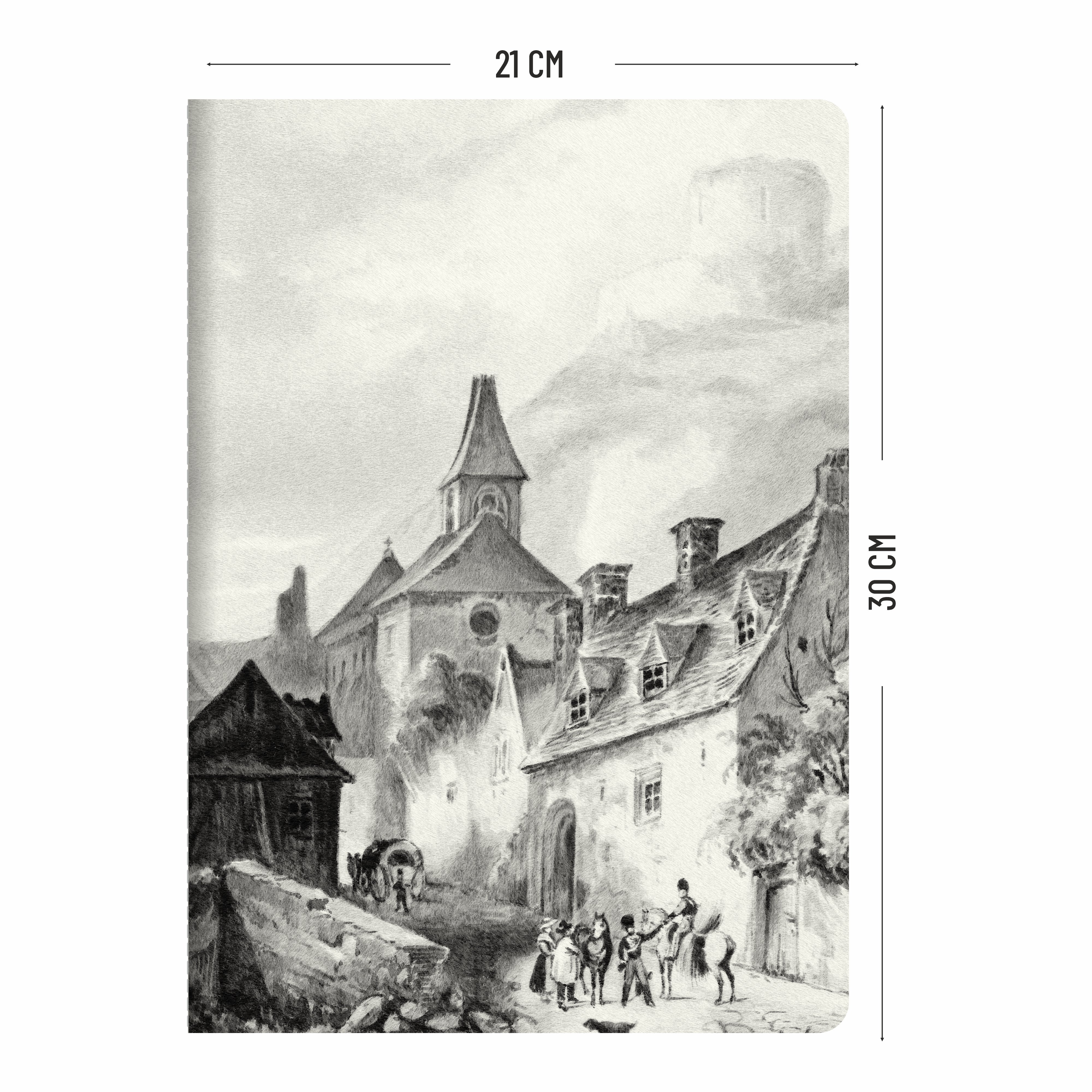 Anupam Cartridge Booklet-Natural Shade Dot Grid Paper Sketchbook-Soft Cover Book-140 GSM-40 Pages (pack of 2)