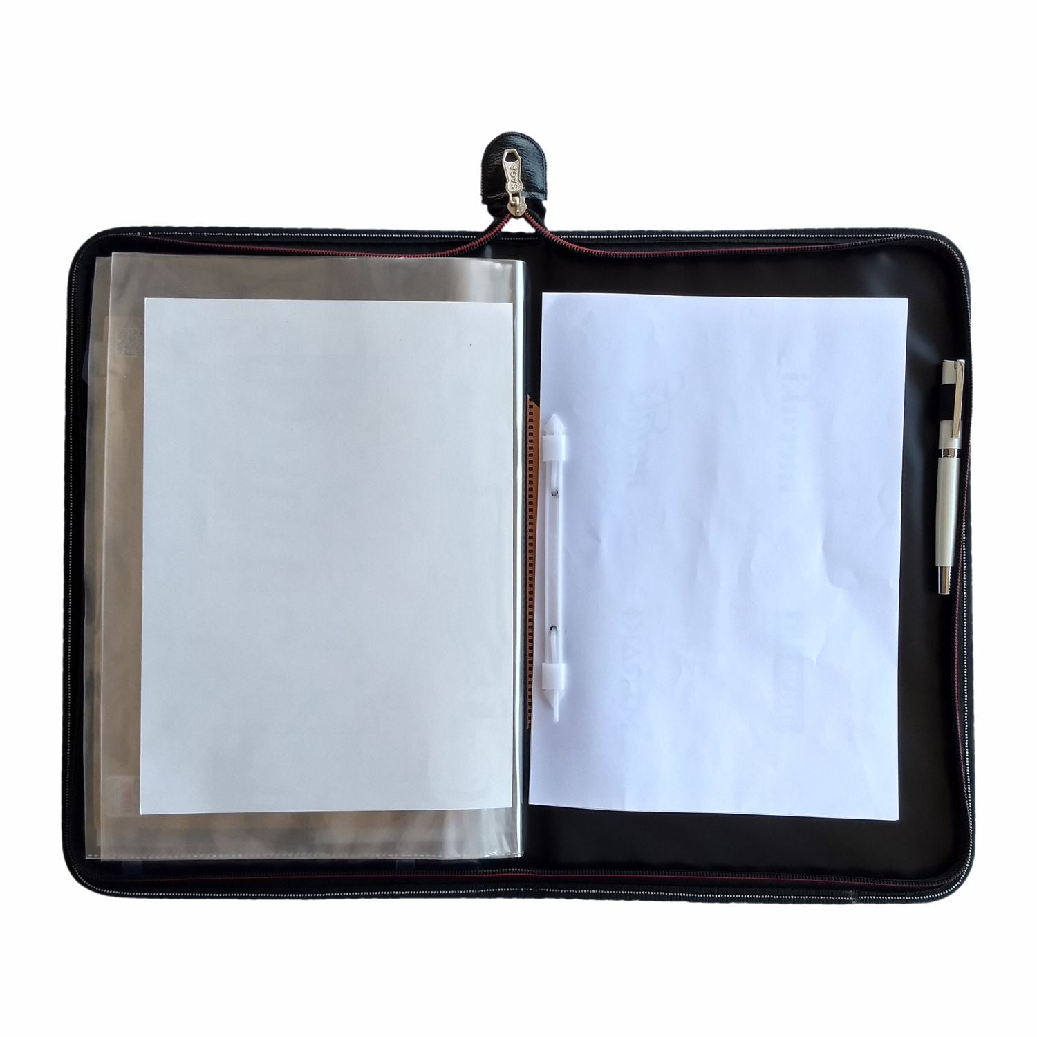 Chief Multipurpose Chain Folder Secured Pocket for Storage, Transparen