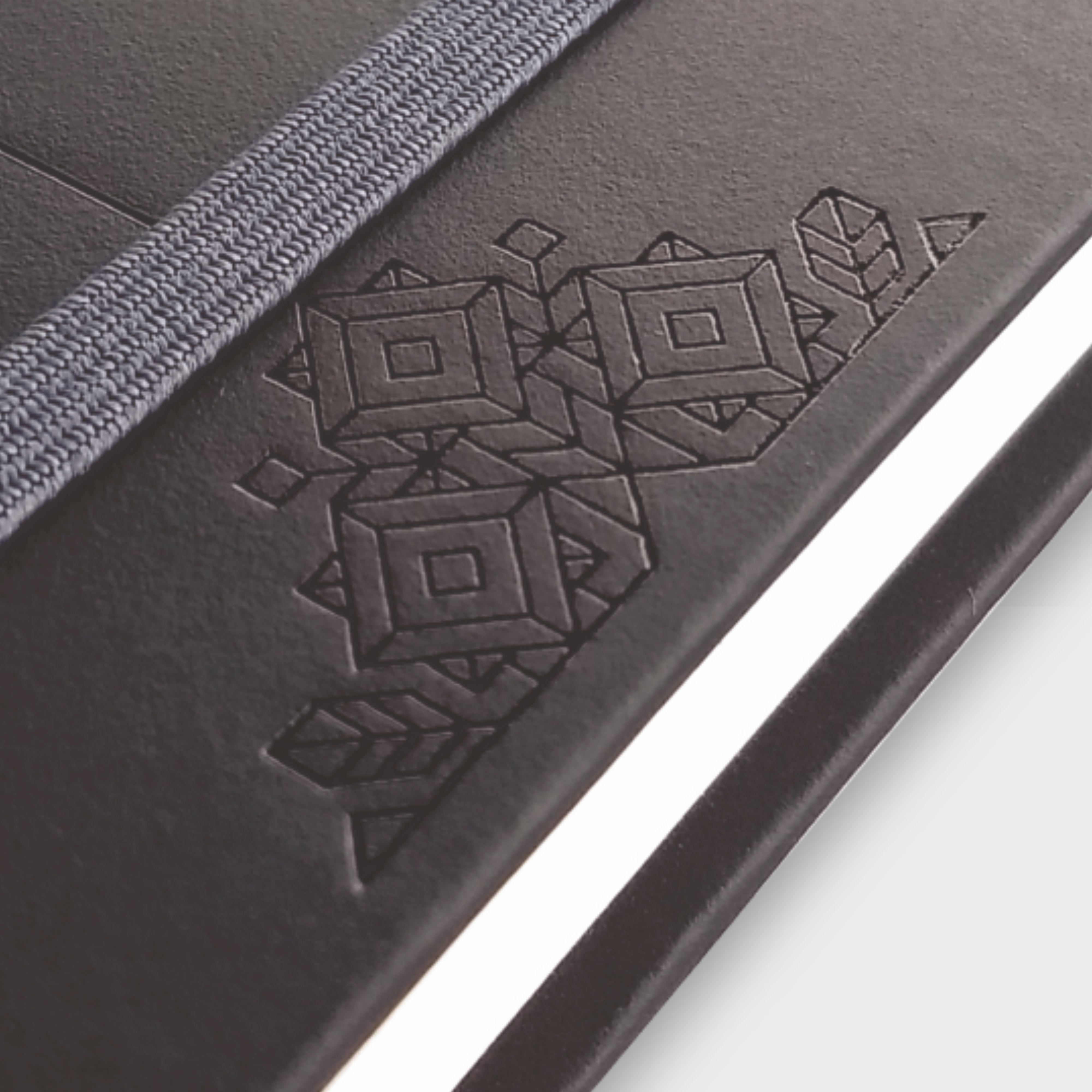 Anupam Daily Notes A5 Journal Notebook – 256 Pages, 80gsm, Fine Matte PVC Hard Cover with Foil, Elastic Closure, and Special Undated Calendar Pages