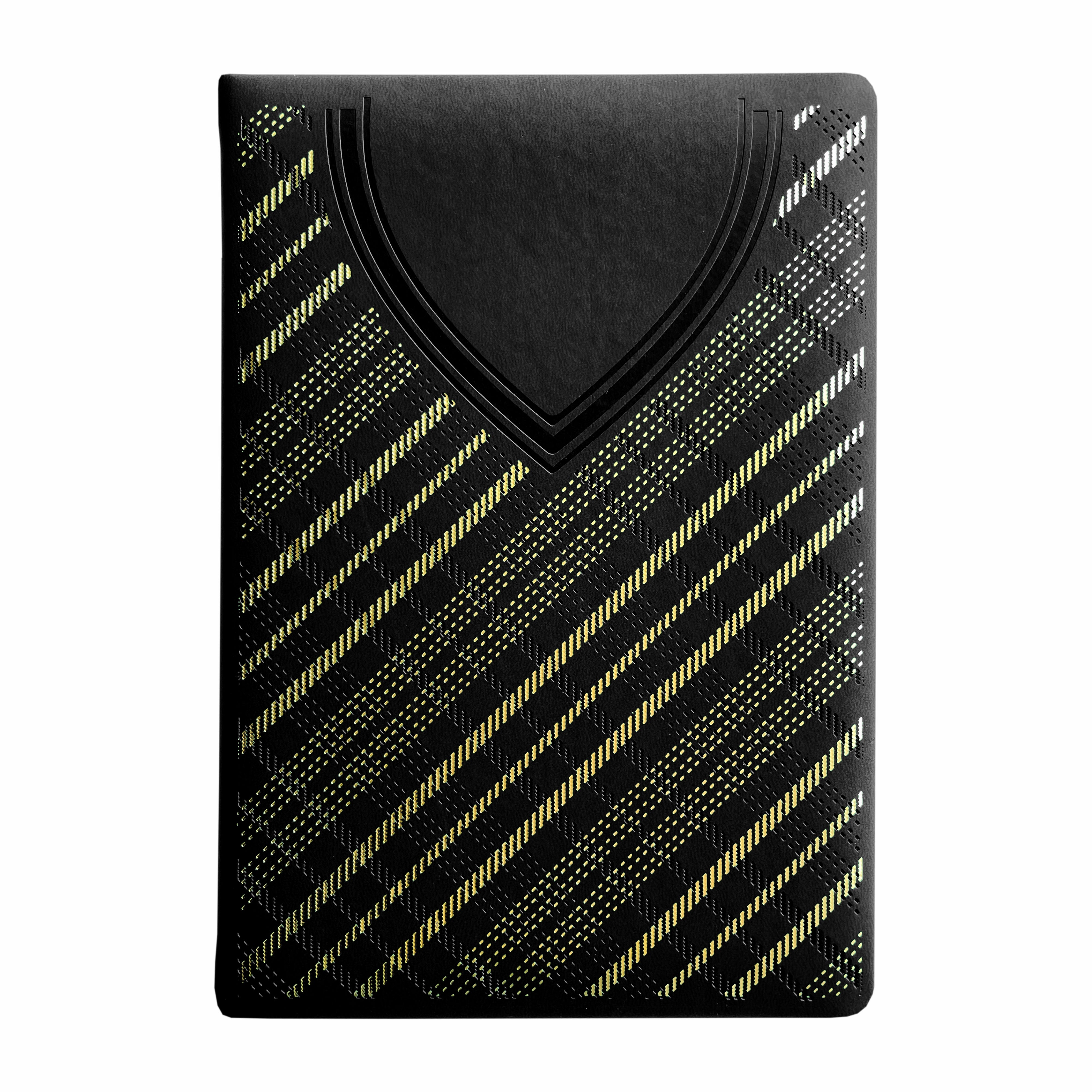 Anupam Dap Journal - A5 Size, 192 Pages - Crafted from Fine Leather Textured PU with Trendy Shirt-Styled Design