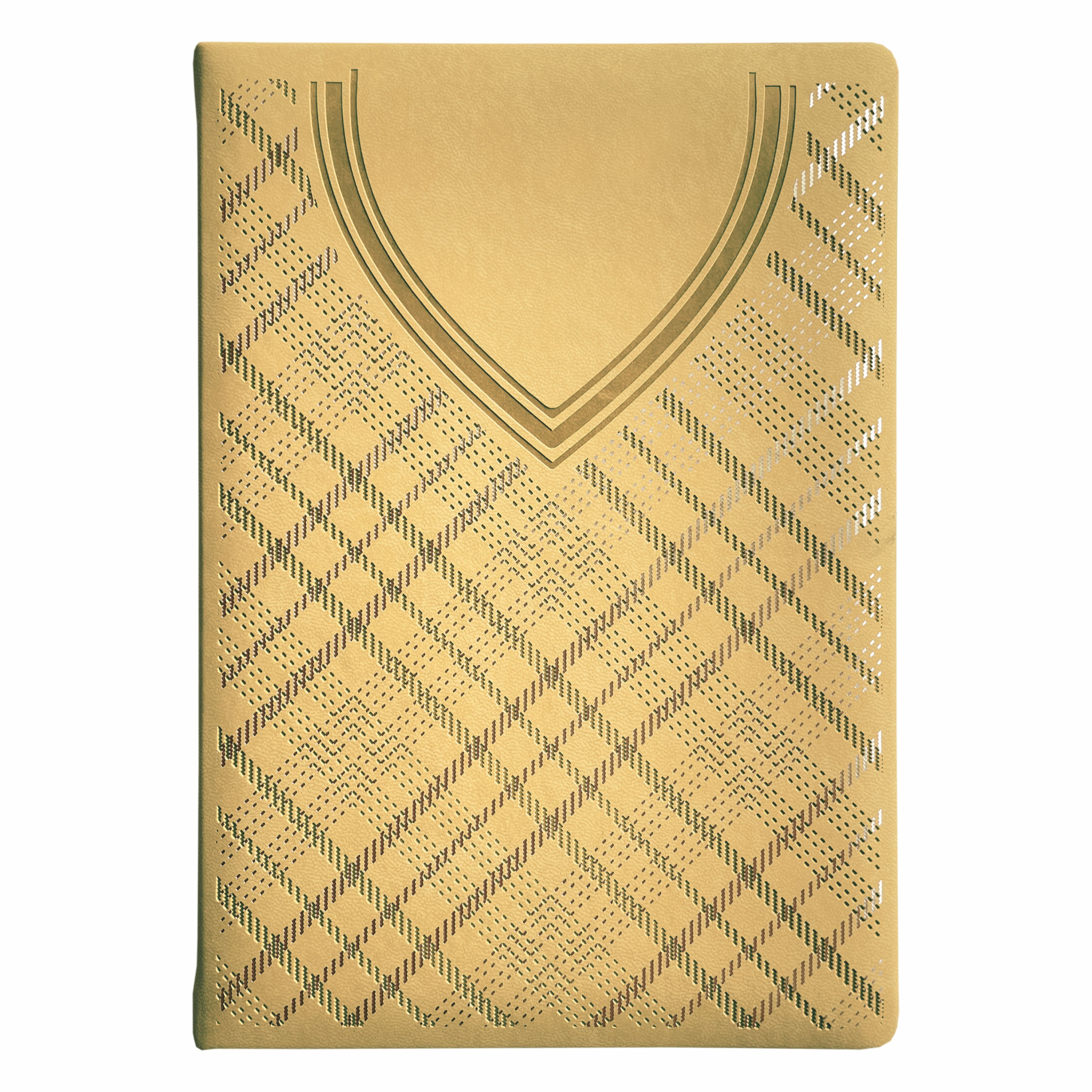 Anupam Dap Journal - A5 Size, 192 Pages - Crafted from Fine Leather Textured PU with Trendy Shirt-Styled Design