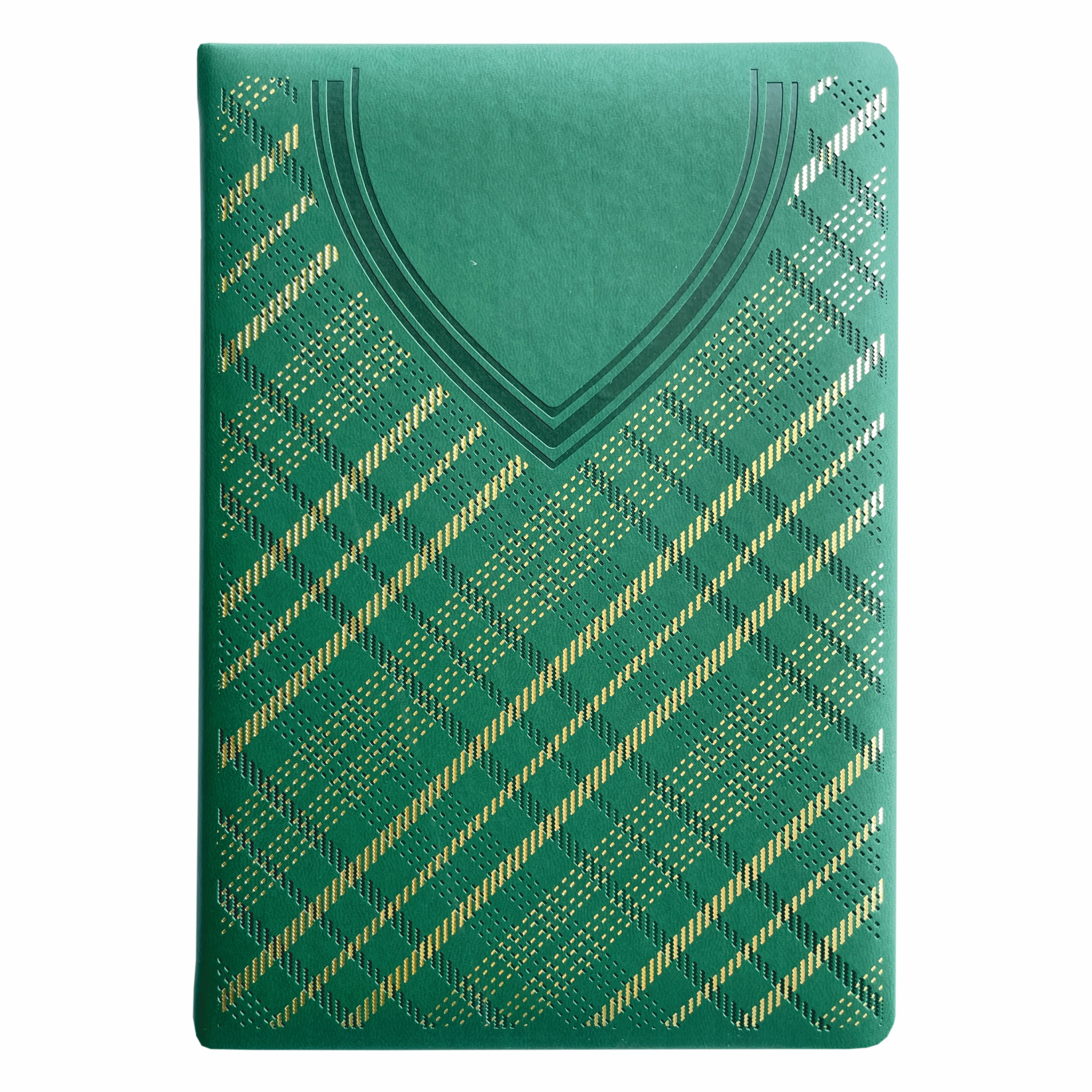 Anupam Dap Journal - A5 Size, 192 Pages - Crafted from Fine Leather Textured PU with Trendy Shirt-Styled Design