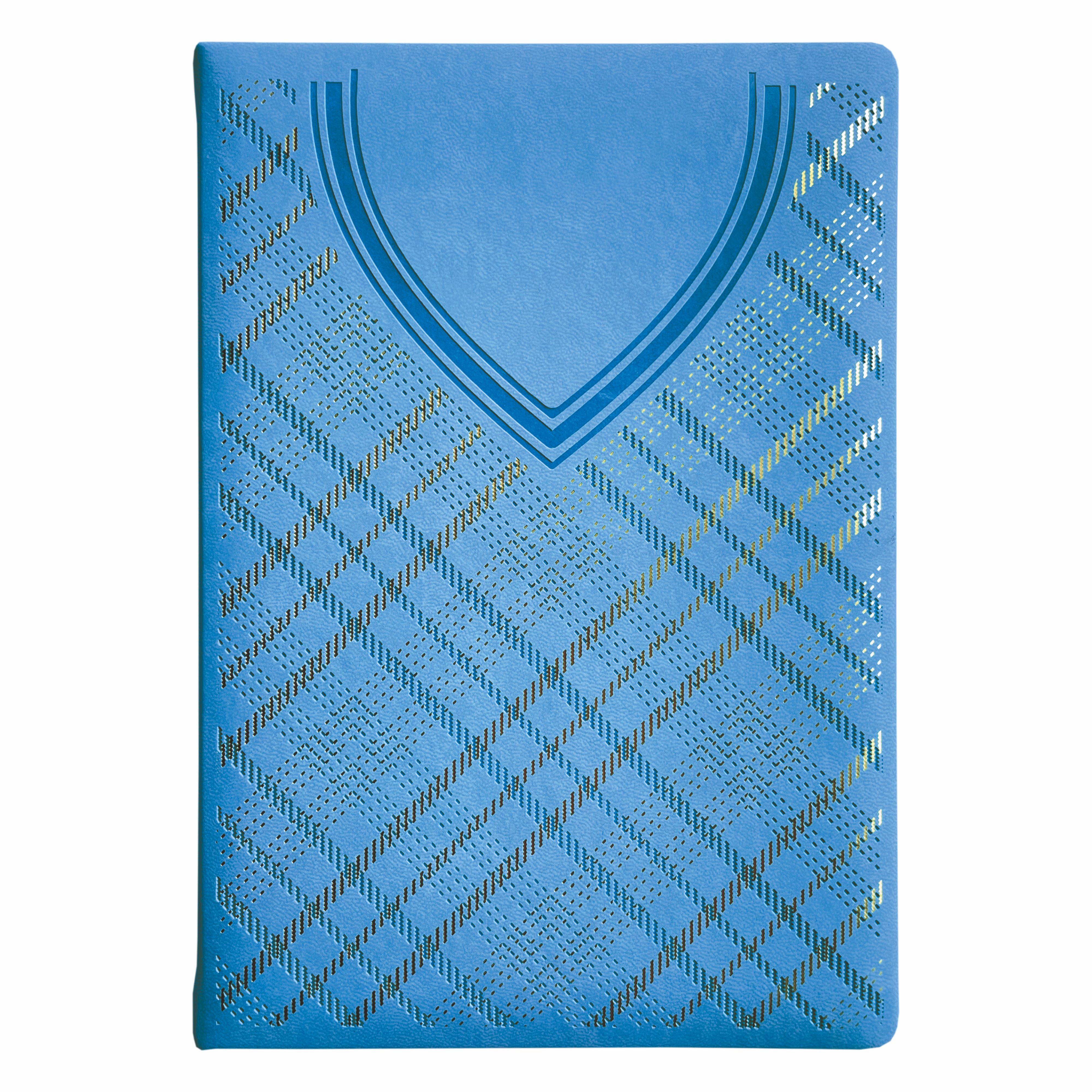 Anupam Dap Journal - A5 Size, 192 Pages - Crafted from Fine Leather Textured PU with Trendy Shirt-Styled Design