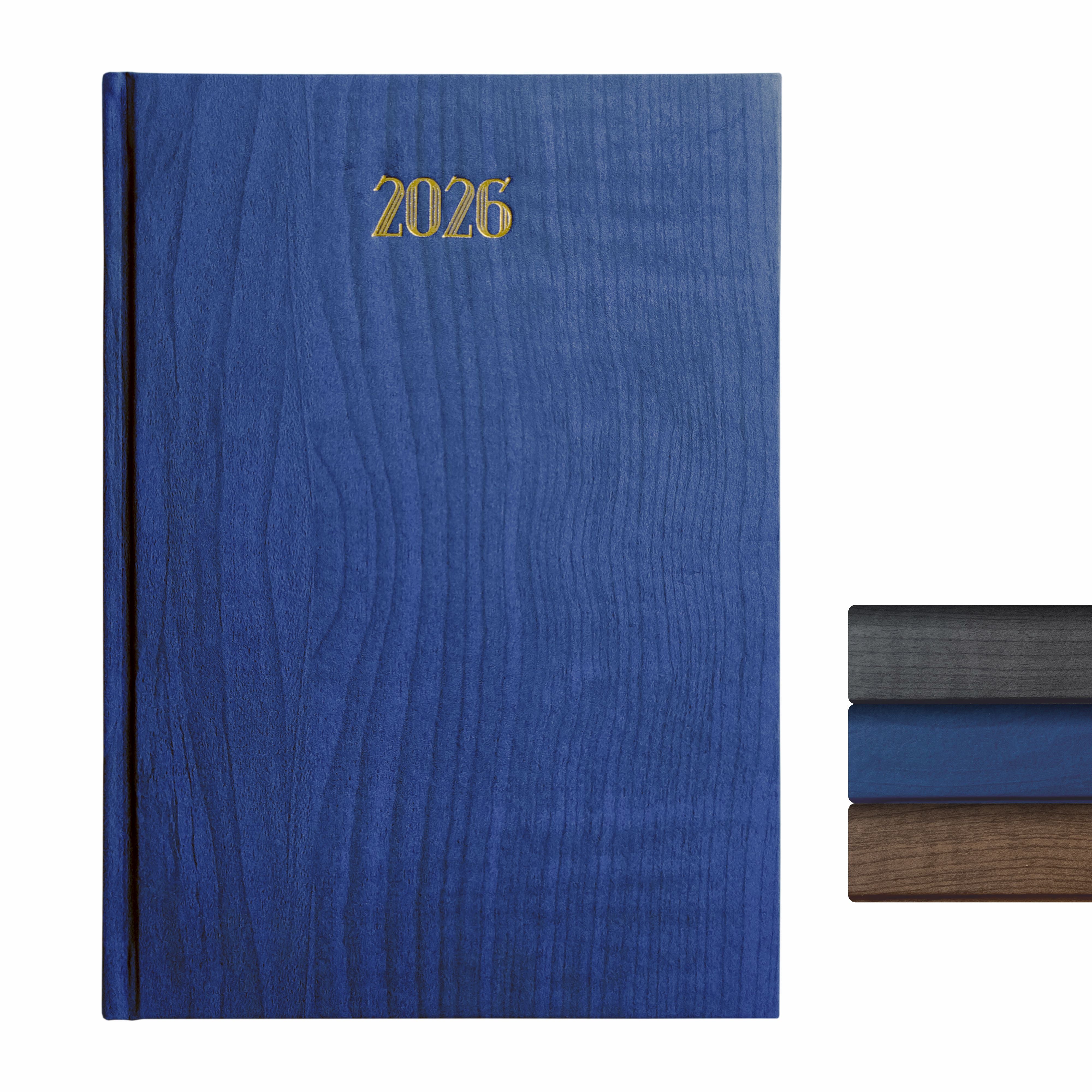 Anupam Dash 2026 Diary with Dates, 2026 Daily Planner Full Page Two Day with Monthly Calendar, January to December New Year Diary 2026 Size B5*25x17cm, 365 Days Daily Diary-80 GSM
