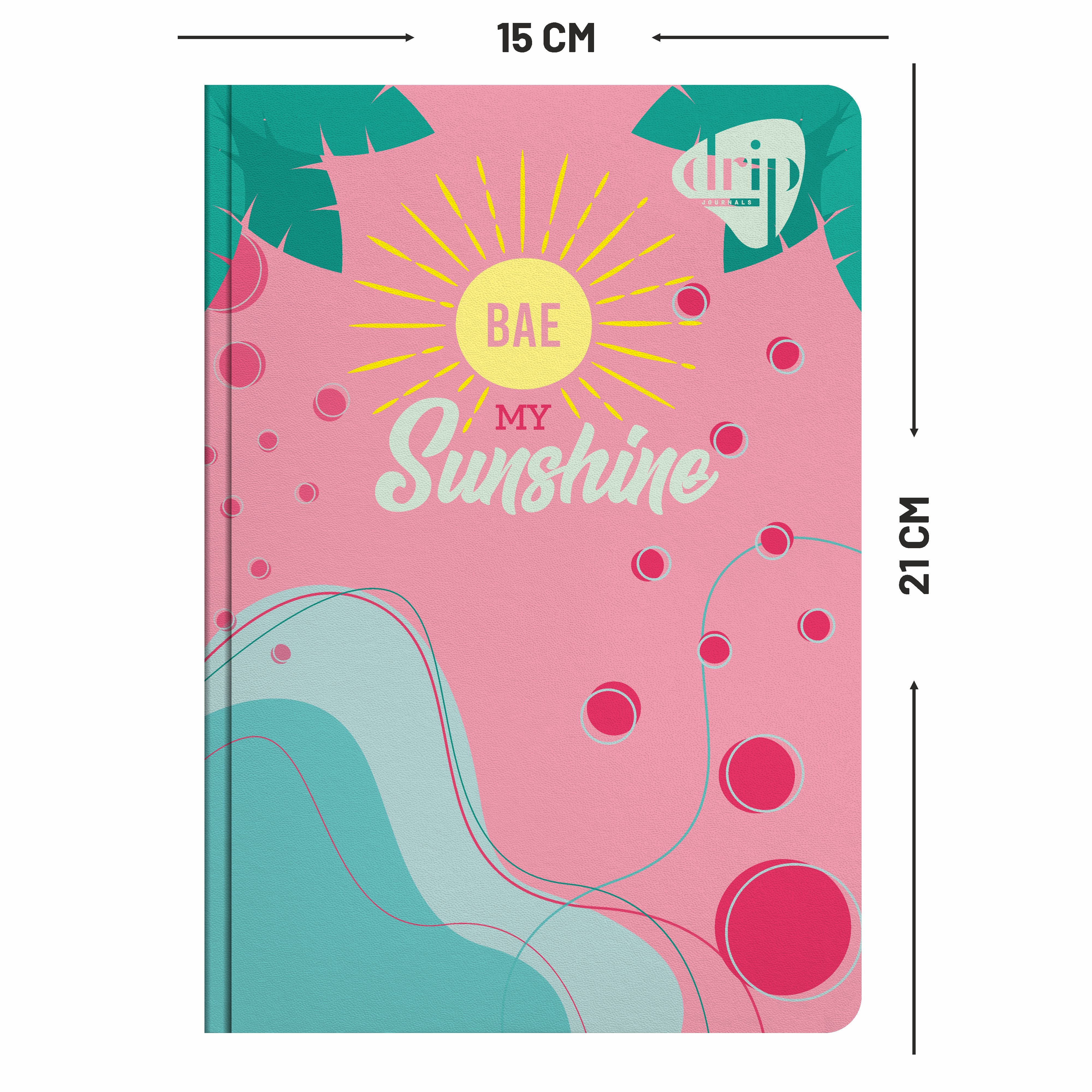 Anupam Drip Journal 160 Pages, 80 GSM Ruled Paper | Vibrant Colour Designer Inside Pages | Soft Bound Aesthetic Cover | A5 Size for Journaling, Notes &amp; Planning&nbsp;