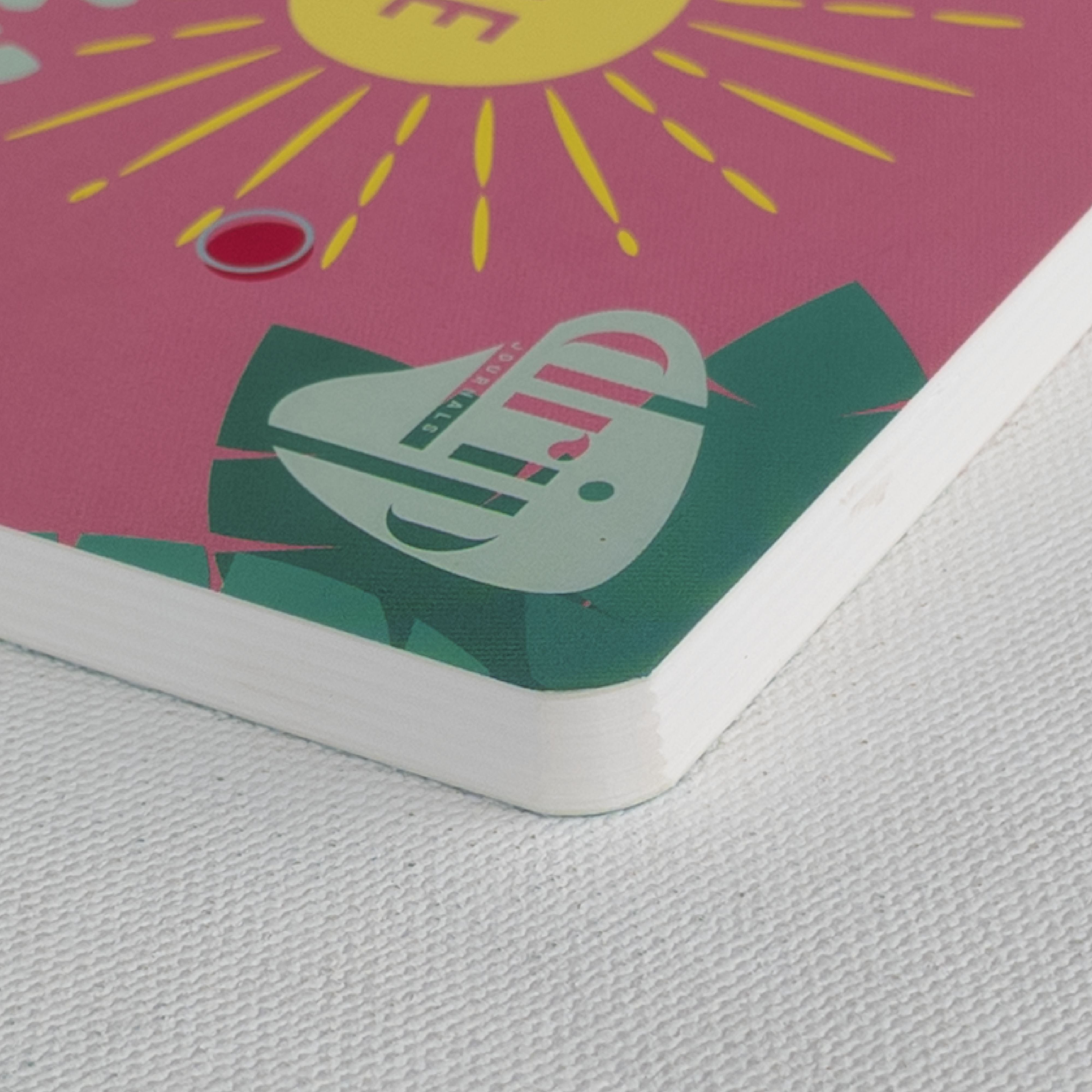 Anupam Drip Journal 160 Pages, 80 GSM Ruled Paper A5 & A6 Size | Colour Designer Inside Pages | Soft Bound Aesthetic Cover for Journaling Notes & Planning