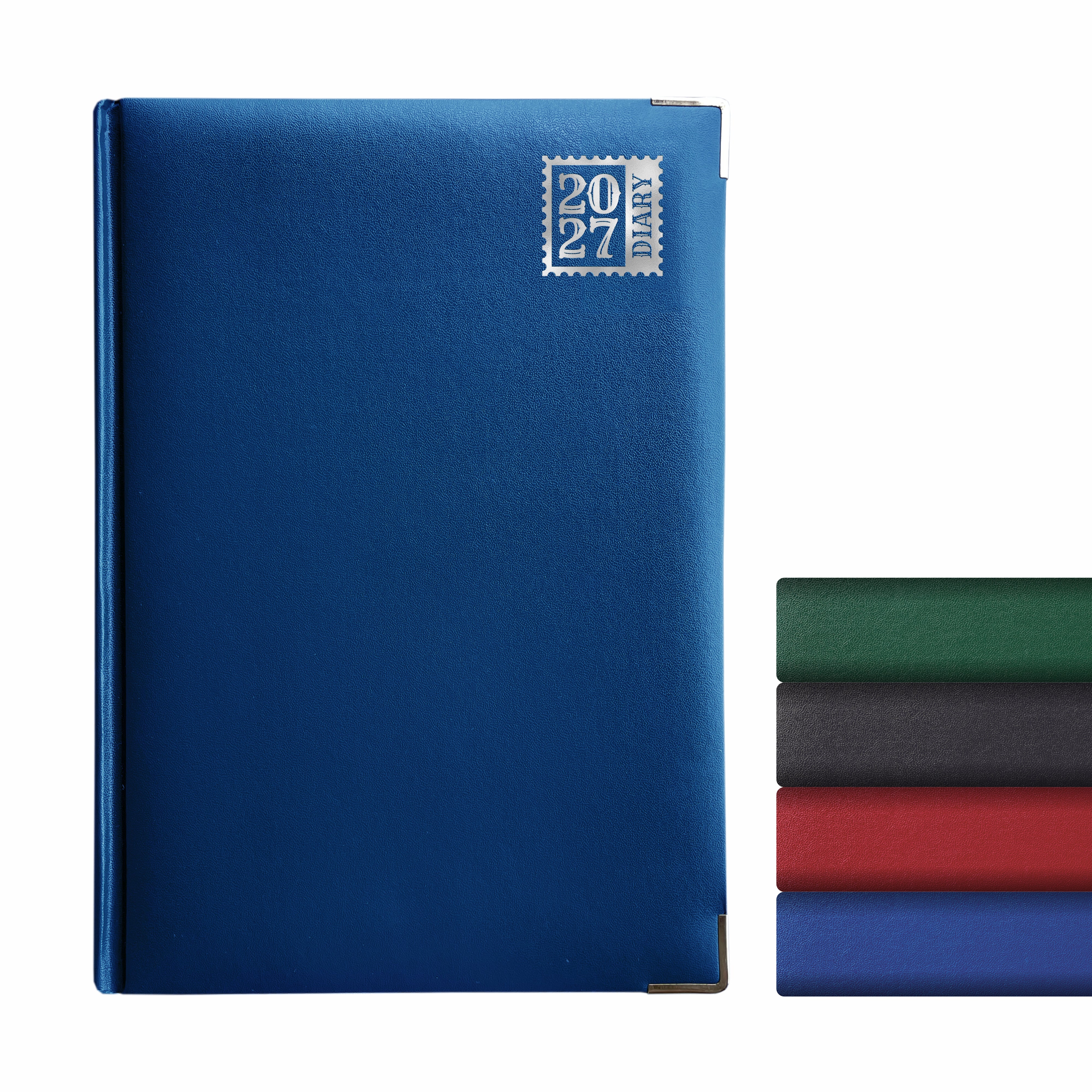 Anupam Fash 2027 Diary with Dates, 2027 Daily Planner Full Page for Monday - Friday and Saturday-Sunday in one Page with Monthly Calendar, January to December 365 Days