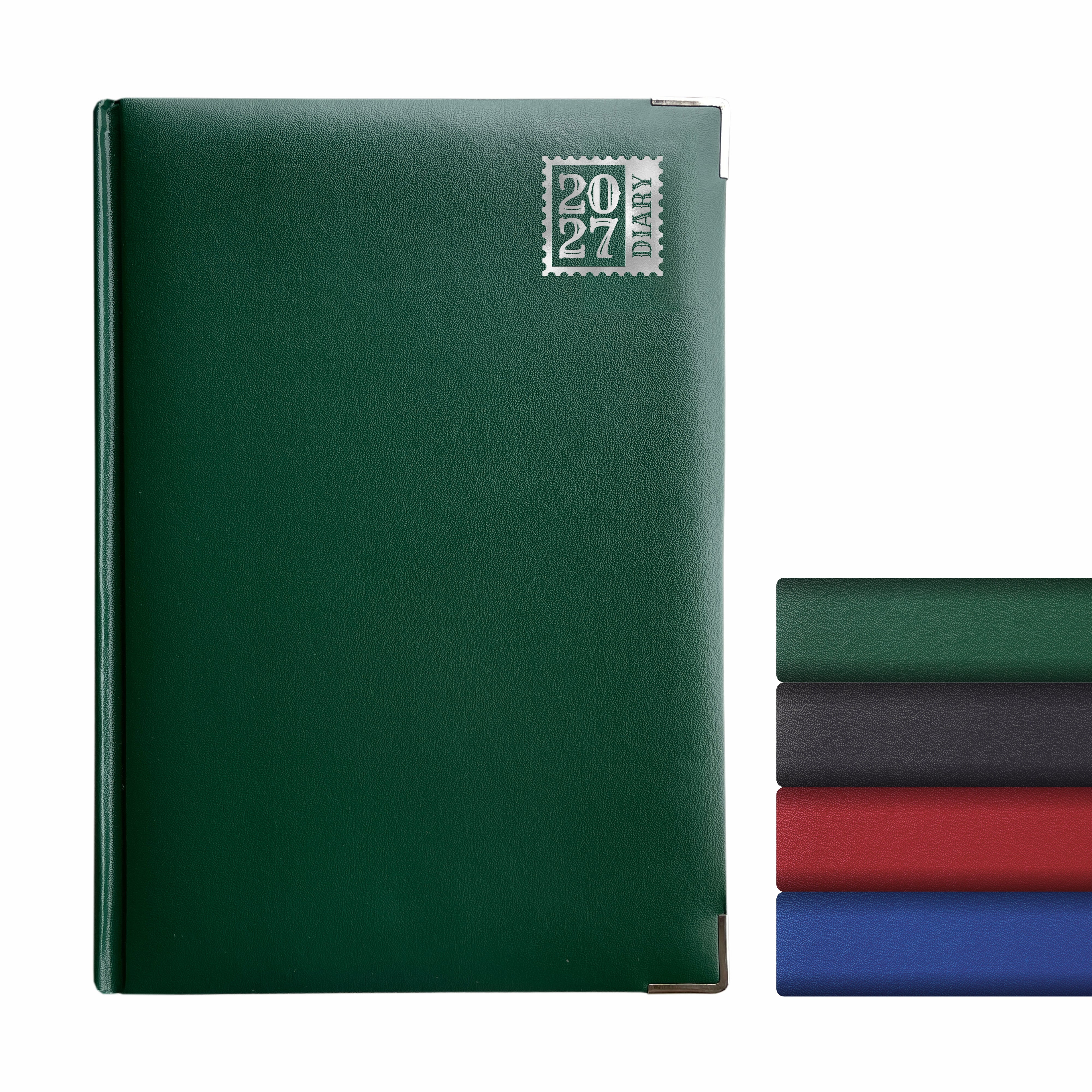 Anupam Fash 2027 Diary with Dates, 2027 Daily Planner Full Page for Monday - Friday and Saturday-Sunday in one Page with Monthly Calendar, January to December 365 Days