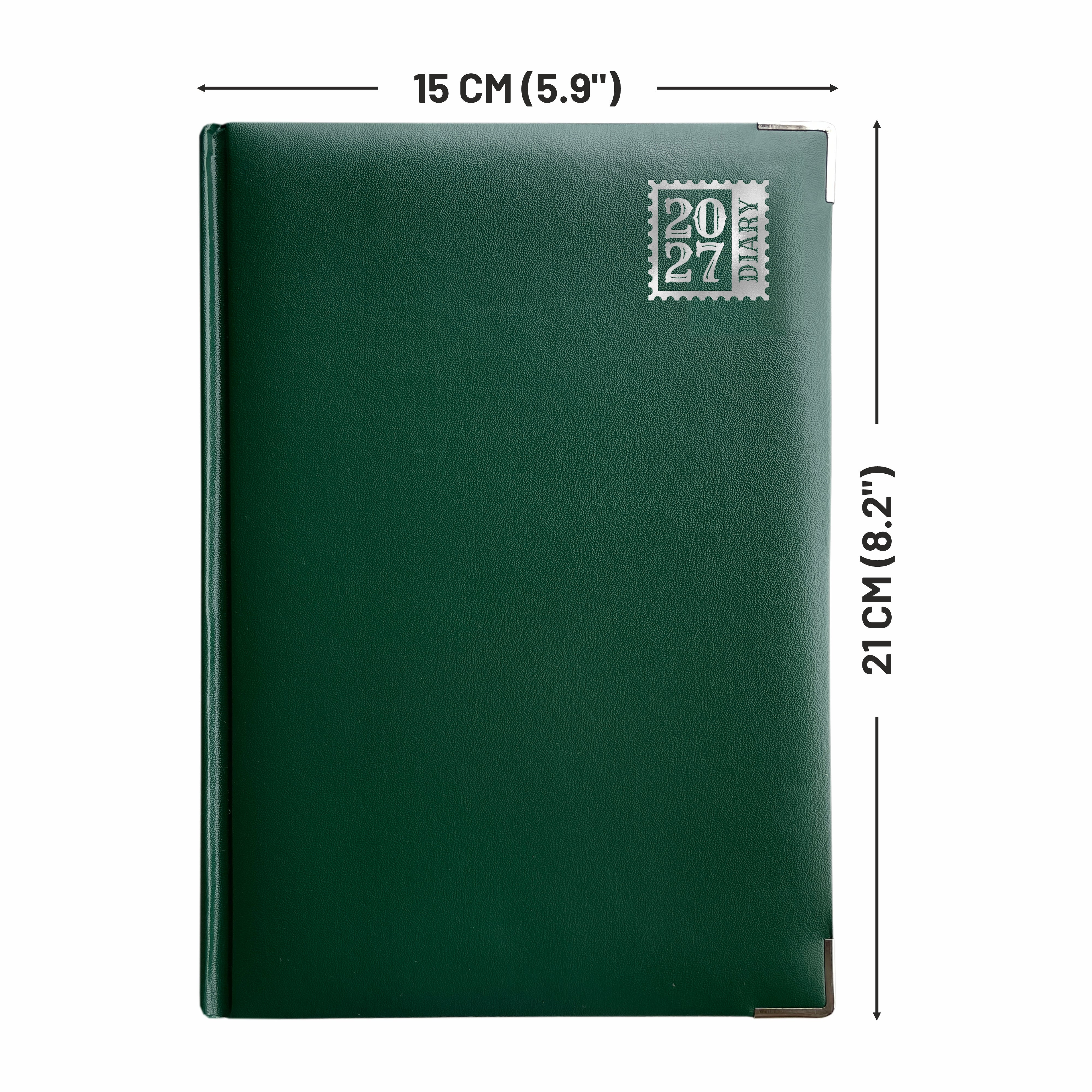 Anupam Fash 2027 Diary with Dates, 2027 Daily Planner Full Page for Monday - Friday and Saturday-Sunday in one Page with Monthly Calendar, January to December 365 Days