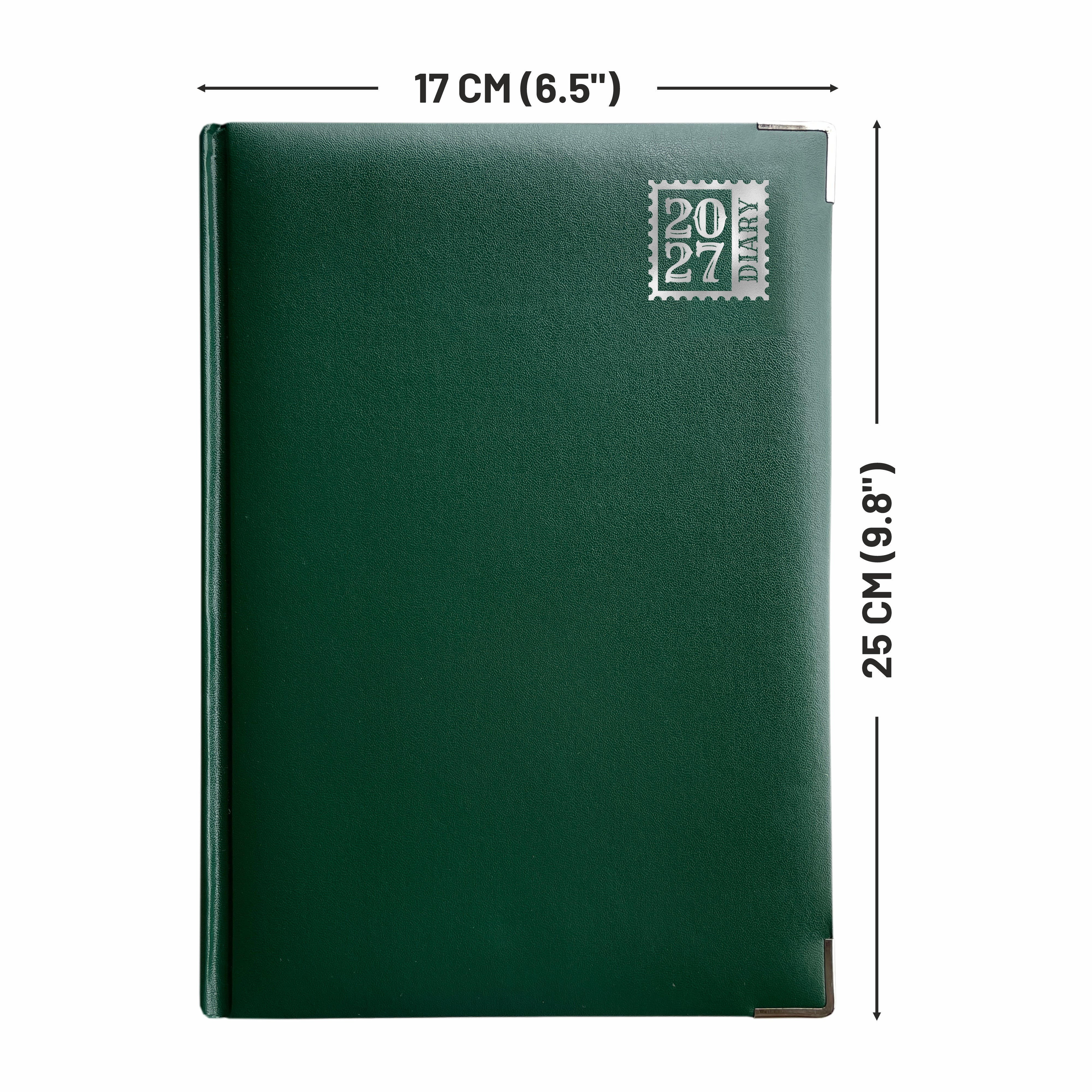 Anupam Fash 2027 Diary with Dates, 2027 Daily Planner Full Page for Monday - Friday and Saturday-Sunday in one Page with Monthly Calendar, January to December 365 Days