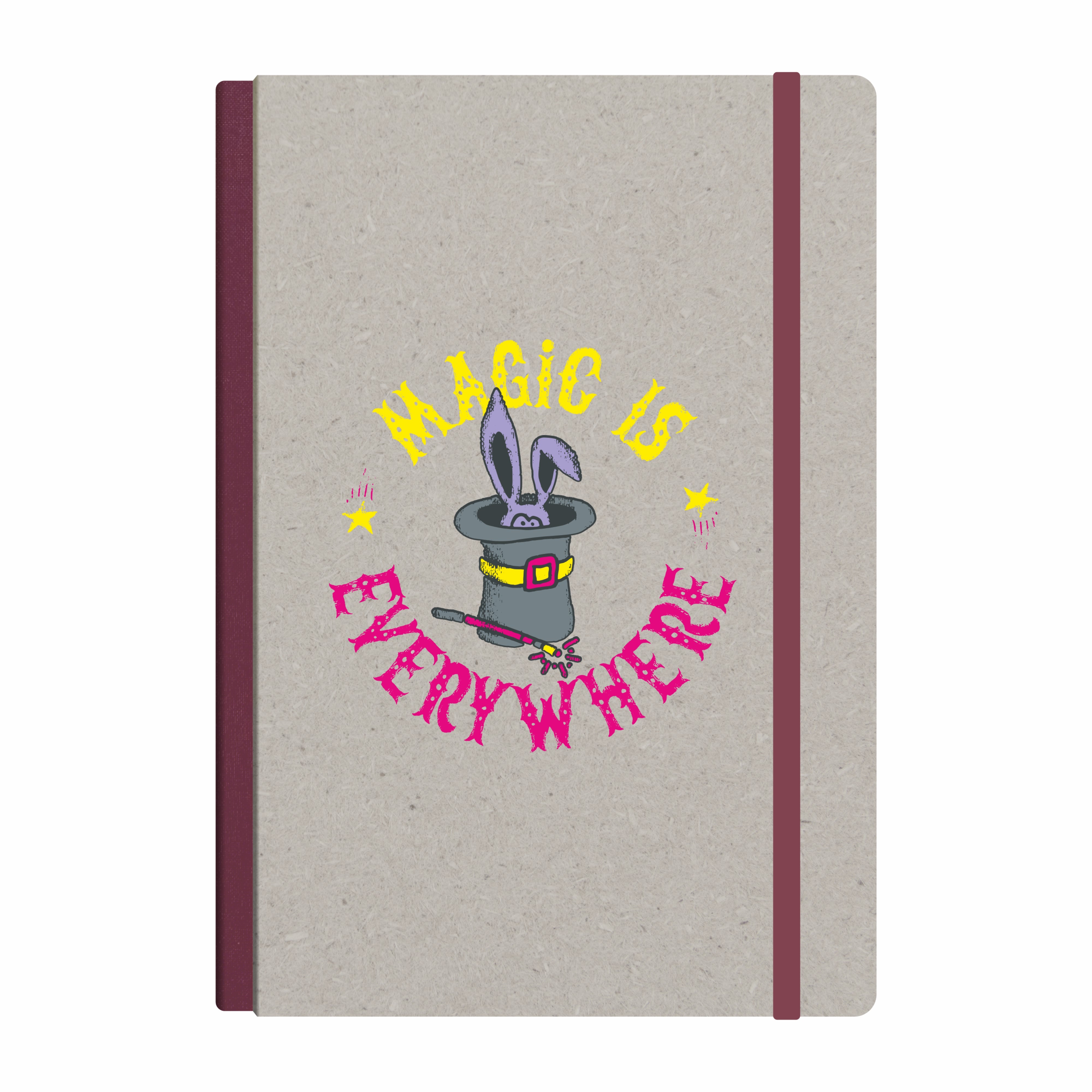 Anupam A5 Krud Notebook 192 Pages College Ruled Notebook 80 Gsm Paper Recycled Boards and Vibrant Colour Cover