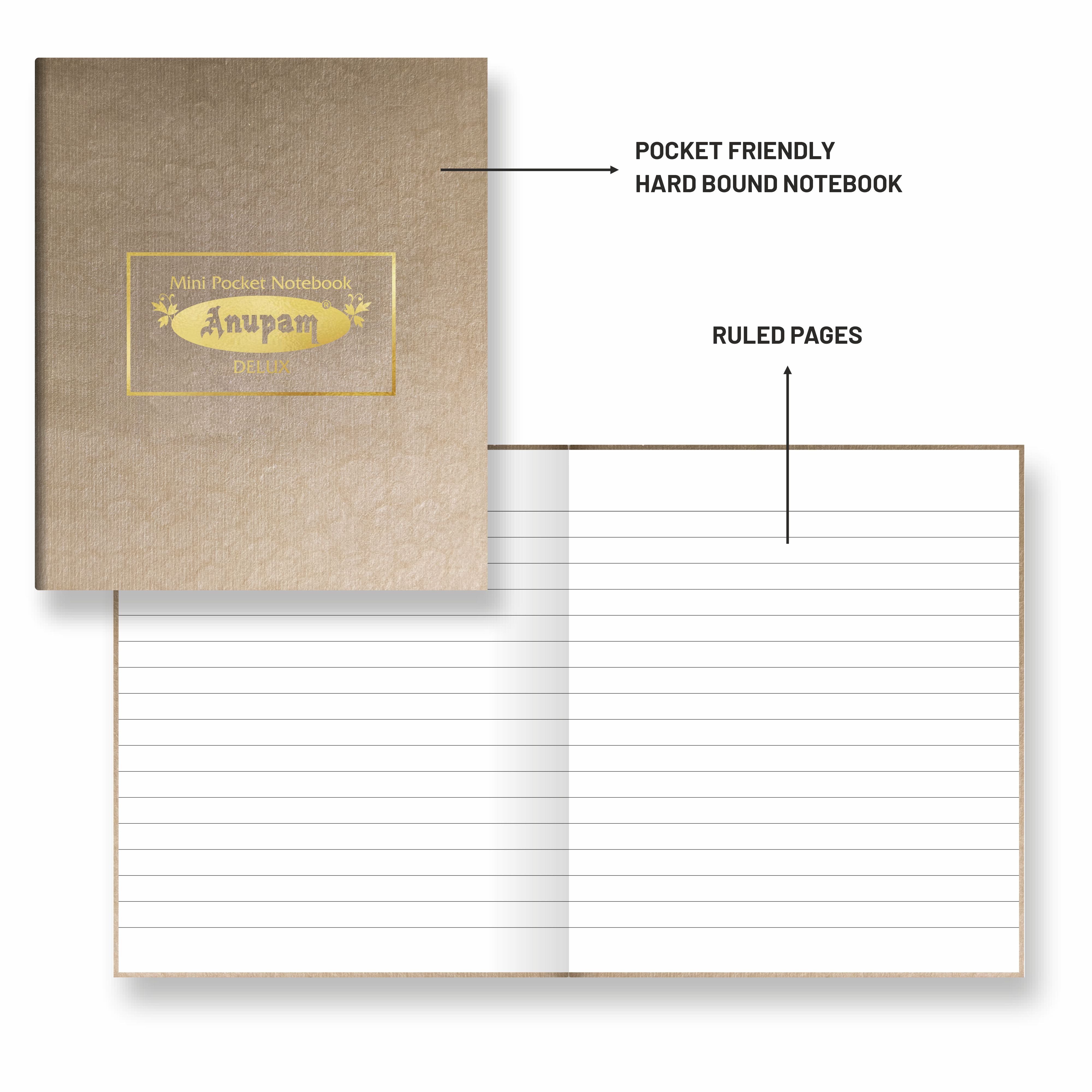 Anupam Mini Pocket and Pocket Notebook