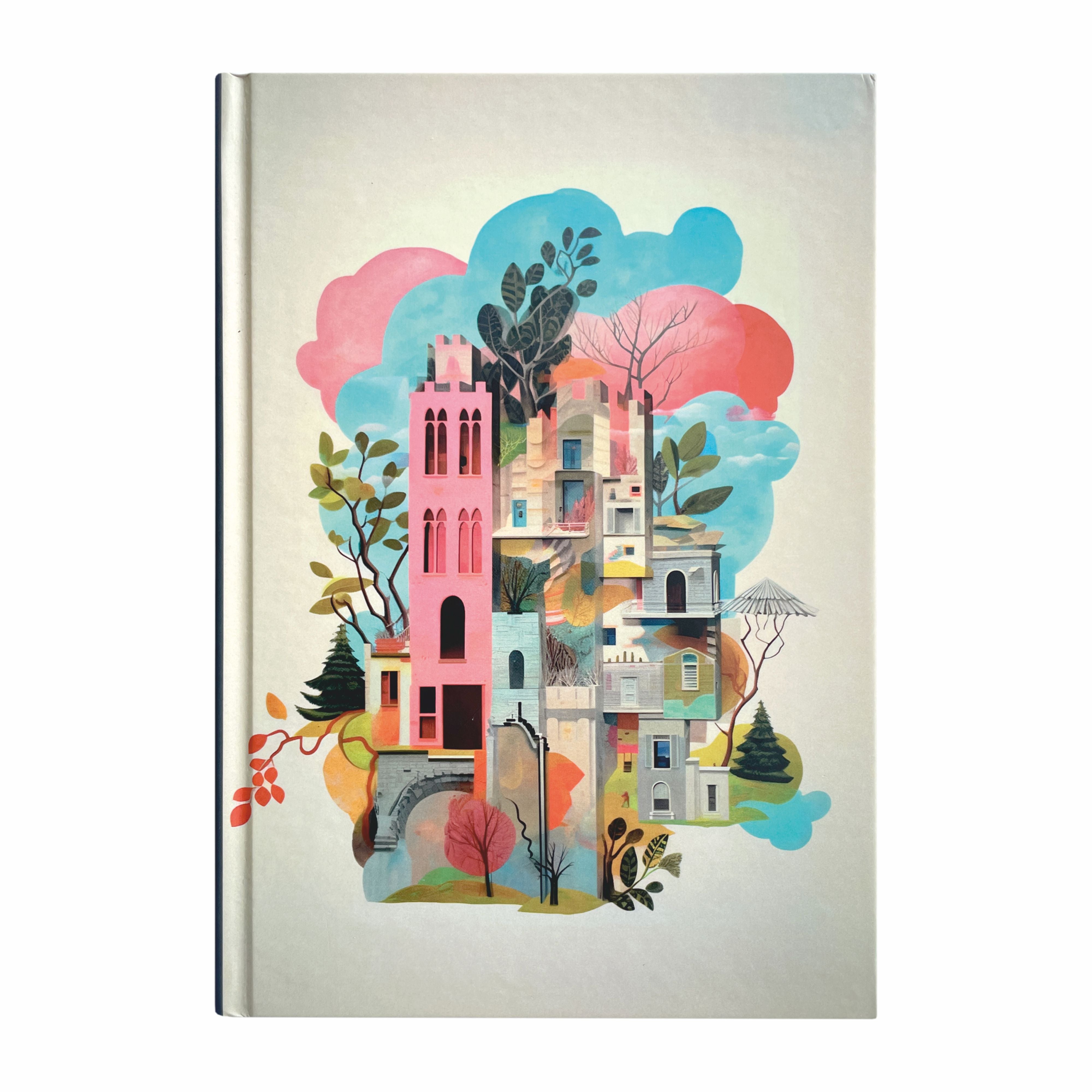 Anupam Mozek Journal-Modern Mosaic Design Soft Cover, Hard-Bound Notebook with 192 Pages (Pack)