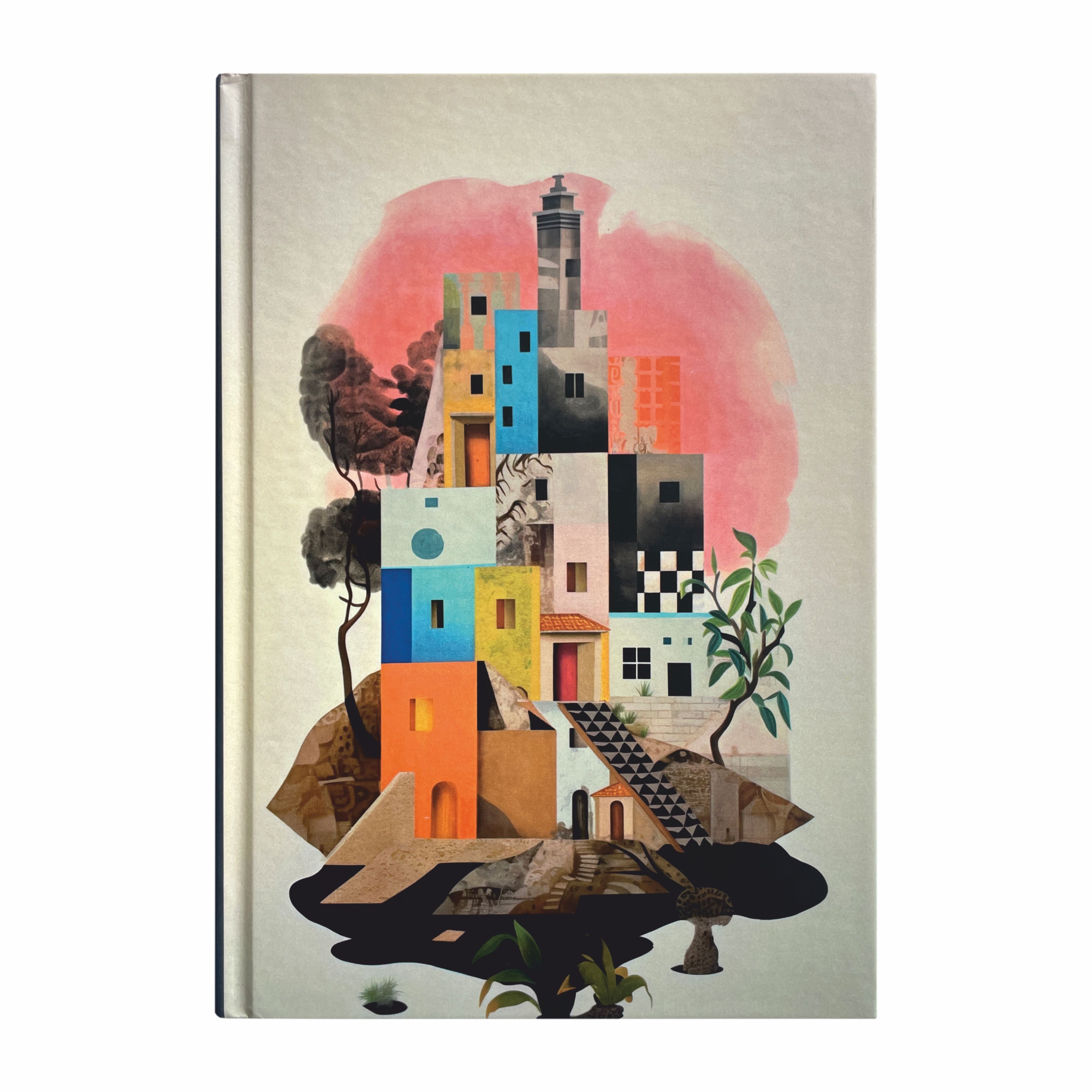 Anupam Mozek Journal-Modern Mosaic Design Soft Cover, Hard-Bound Notebook with 192 Pages (Pack)