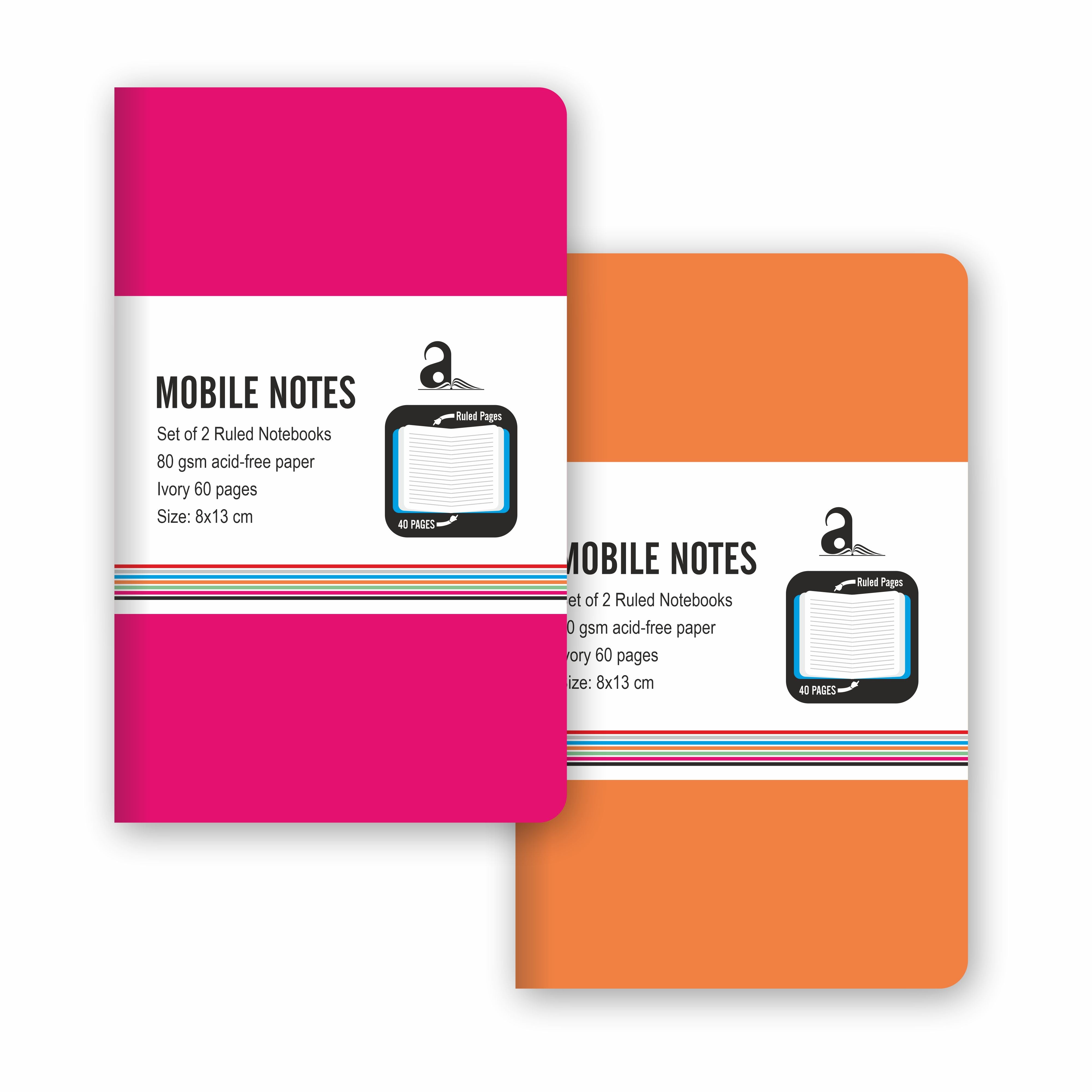 Anupam Mobile Notes Set - (Pack Of 2)