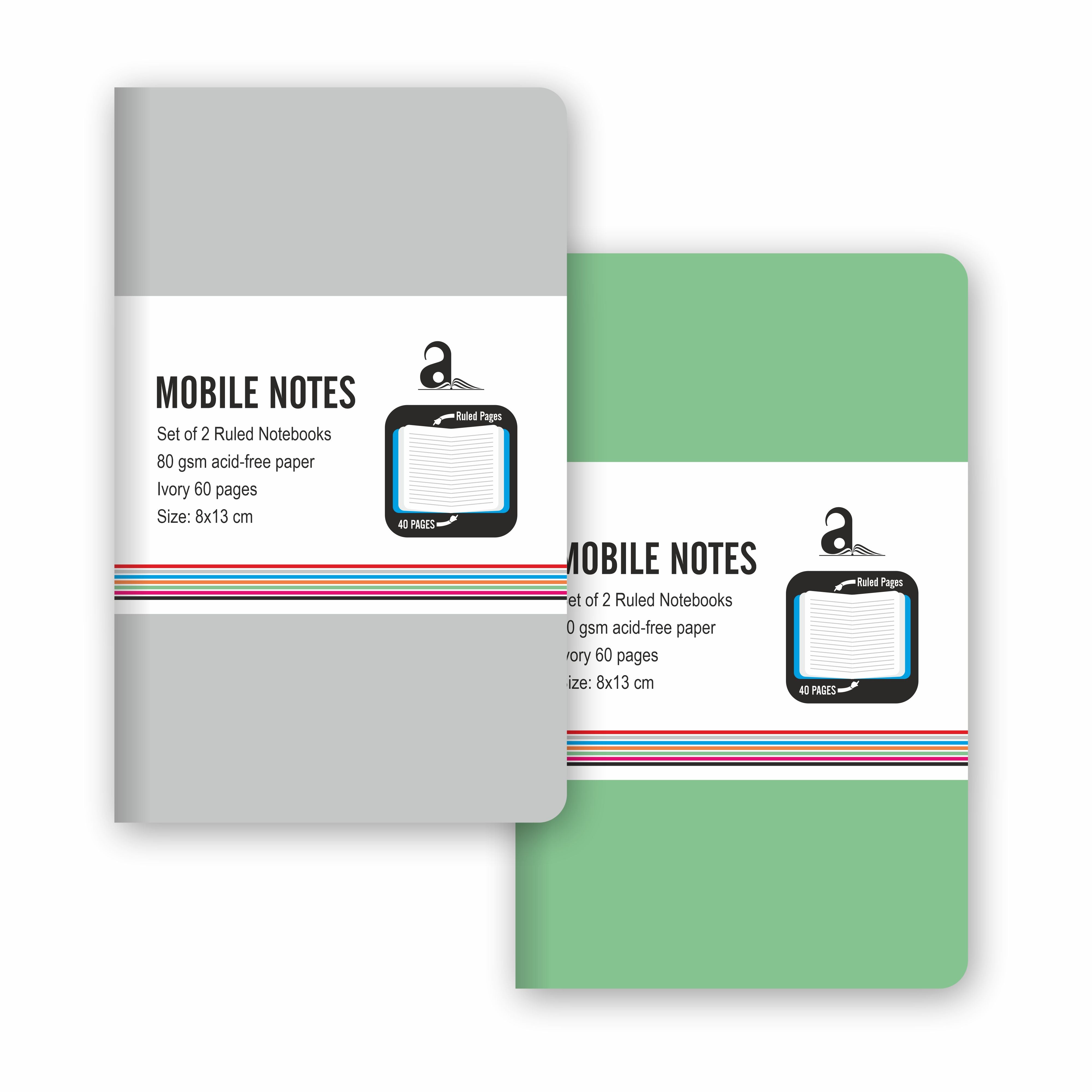 Anupam Mobile Notes Set - (Pack Of 2)