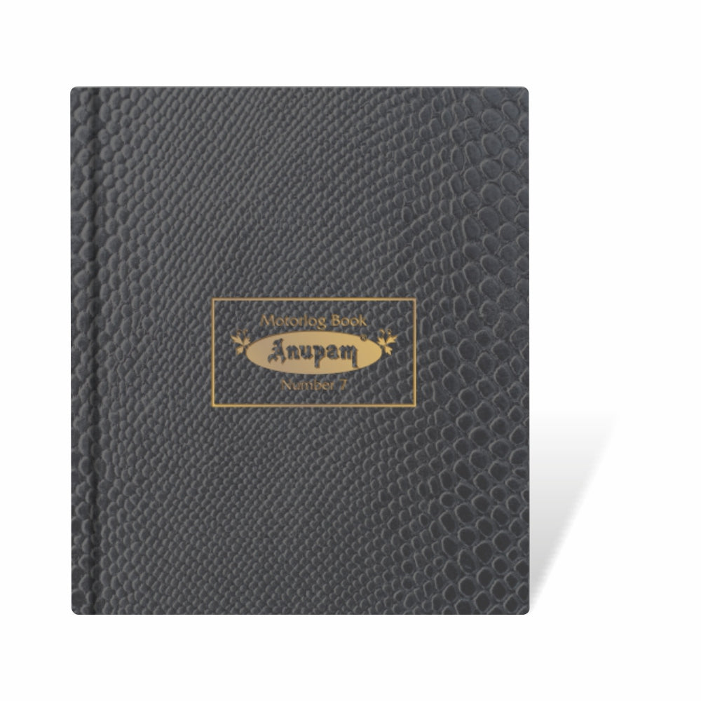 Anupam Motor Log Book-Premium Hard Bound Cover - 21x16cm - 80 GSM (No.7)